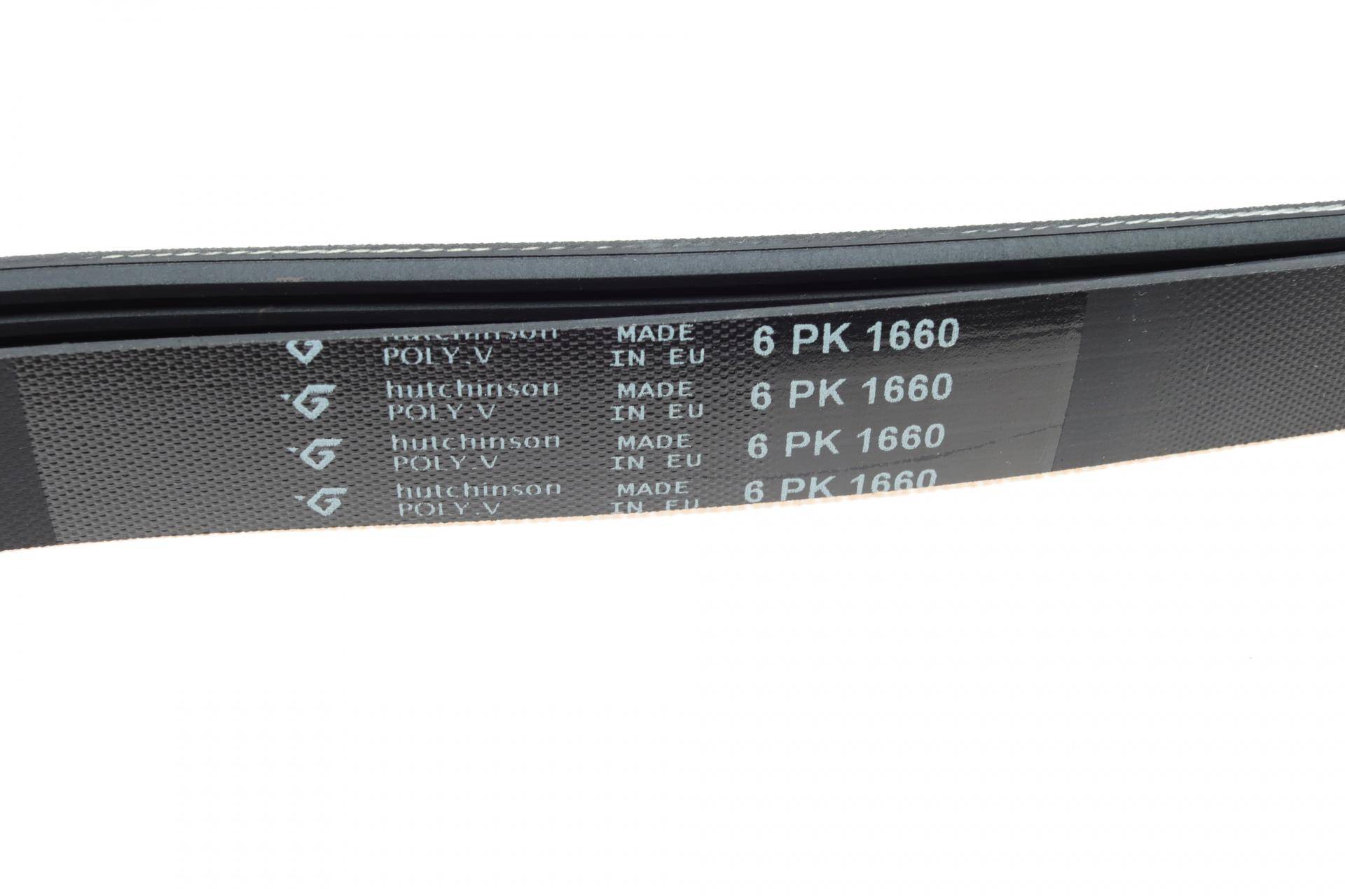 Ремінь генератора Fiat Scudo/Citroen Berlingo/VW Golf IV 1.8/1.9TDI 97- (6PK1660)