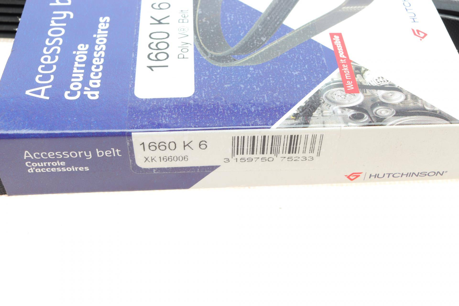 Ремінь генератора Fiat Scudo/Citroen Berlingo/VW Golf IV 1.8/1.9TDI 97- (6PK1660)