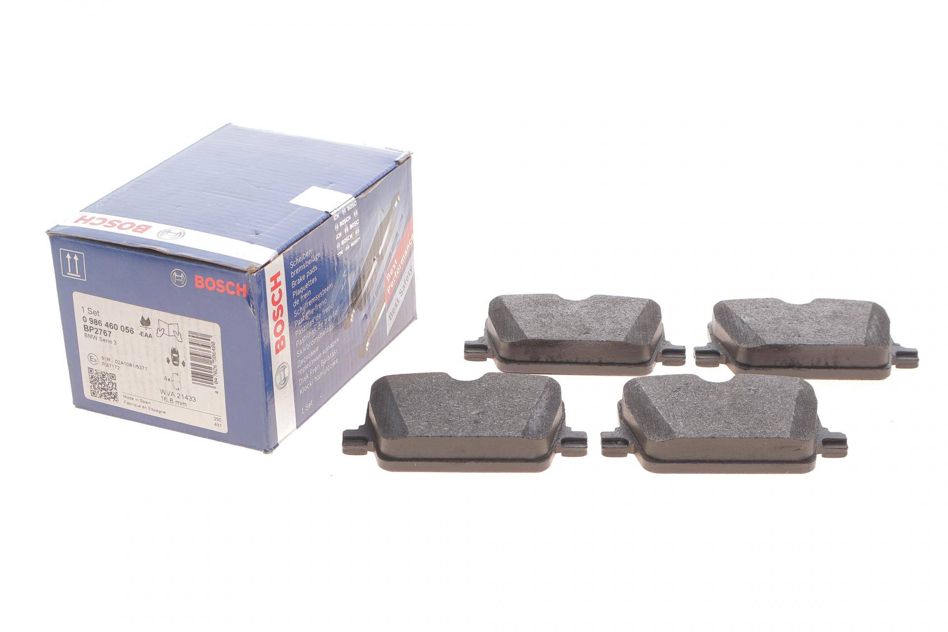 Колодки гальмівні (задні) BMW 3 (G20/G21/G80/G81)/Z4 (G29) 18-/4 (G22/G82)/i4 20-/Toyota Supra 19-