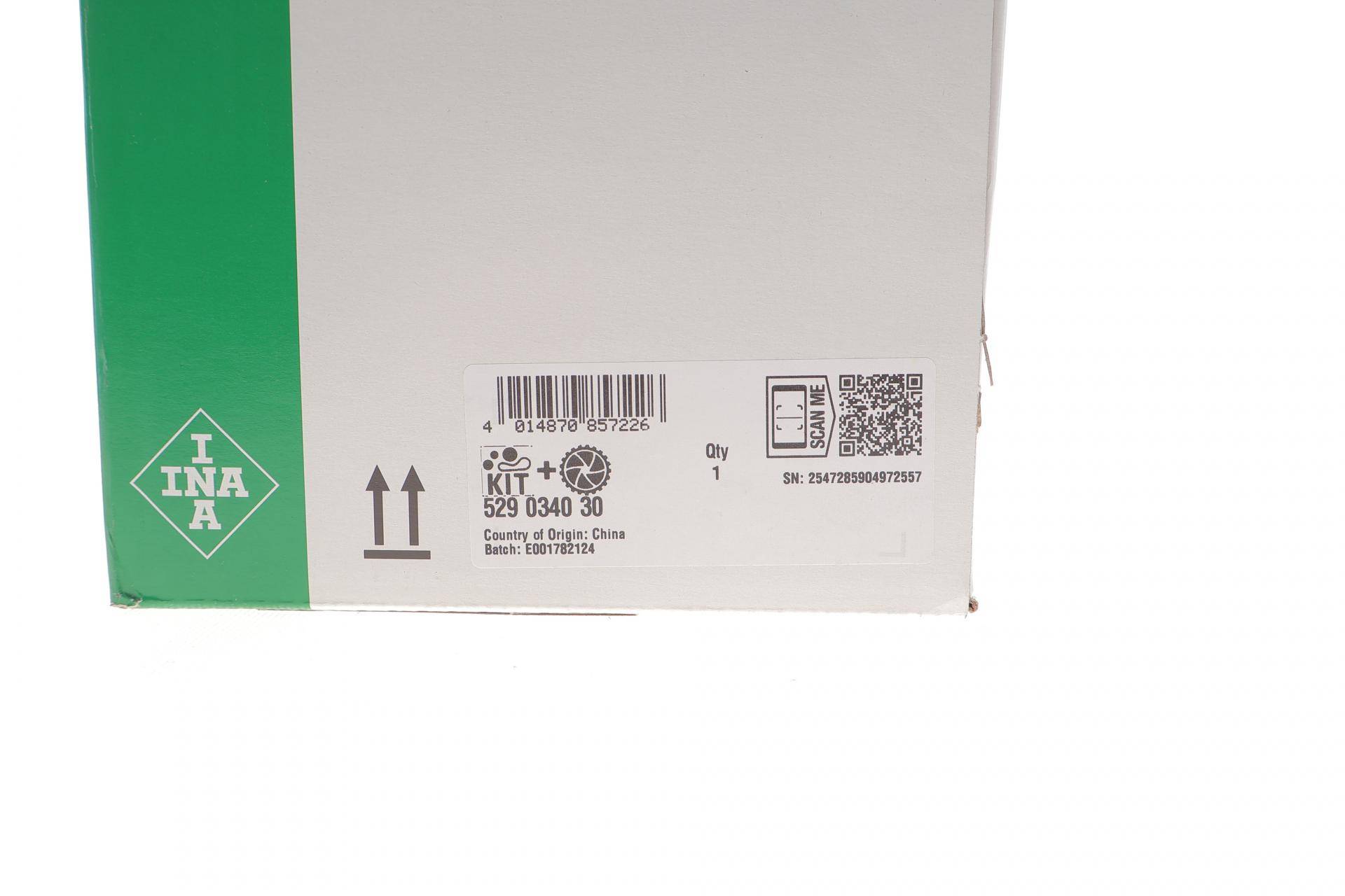 Комплект ременя генератора + помпа VW Golf/Passat/Touran 1.4 TSI 05-. (5PK493)