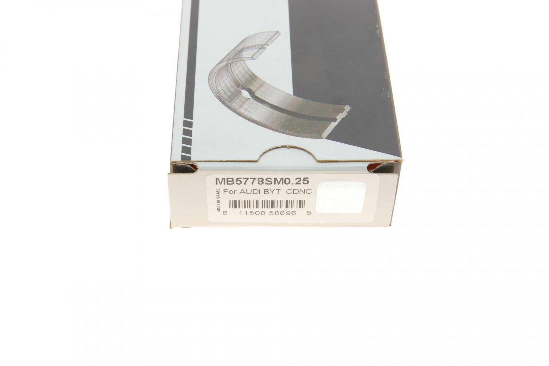 Вкладиші корінні VW T5/T6 1.8-2.0 TSI 12- (+0.25)