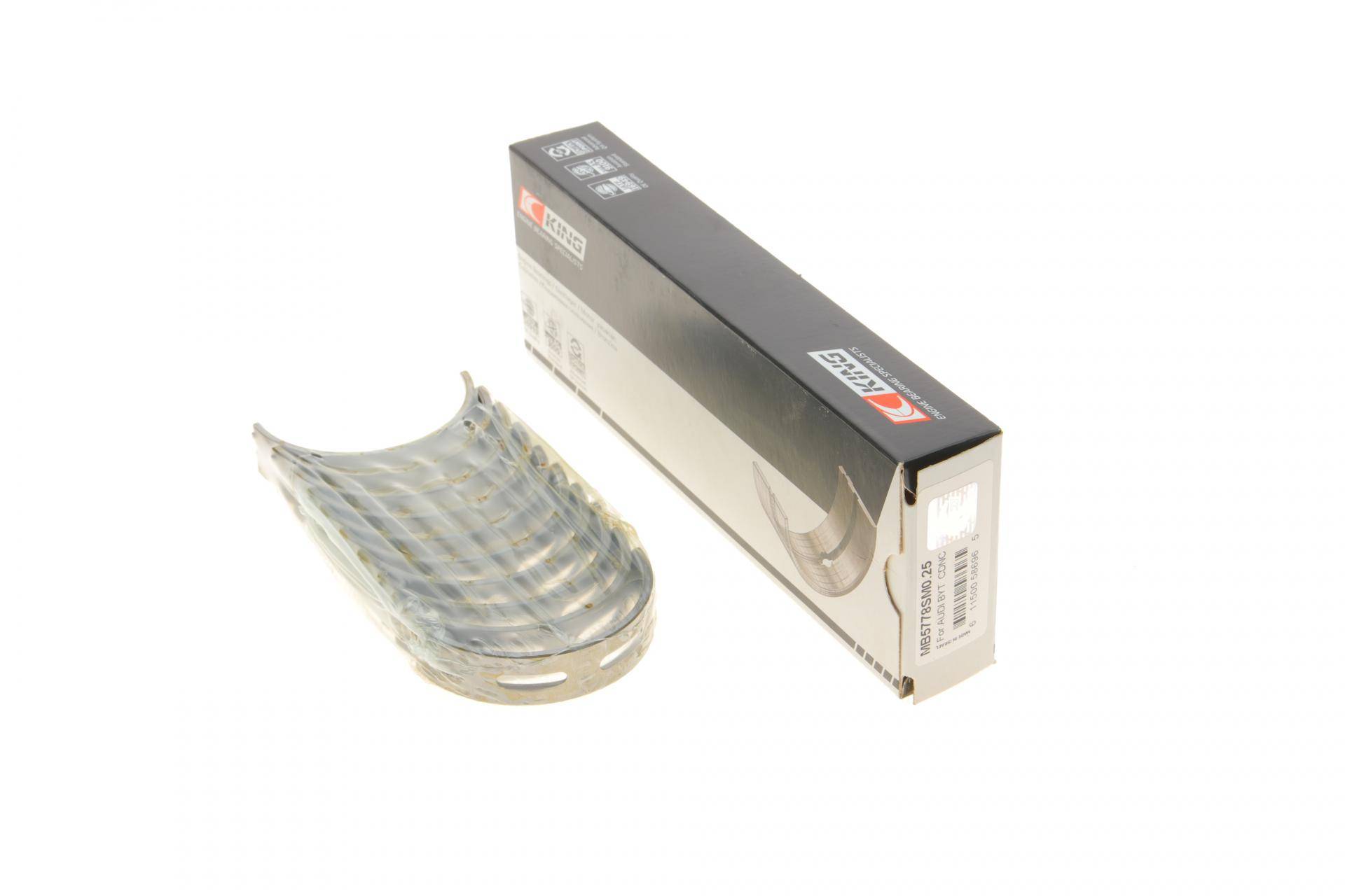 Вкладиші корінні VW T5/T6 1.8-2.0 TSI 12- (+0.25)