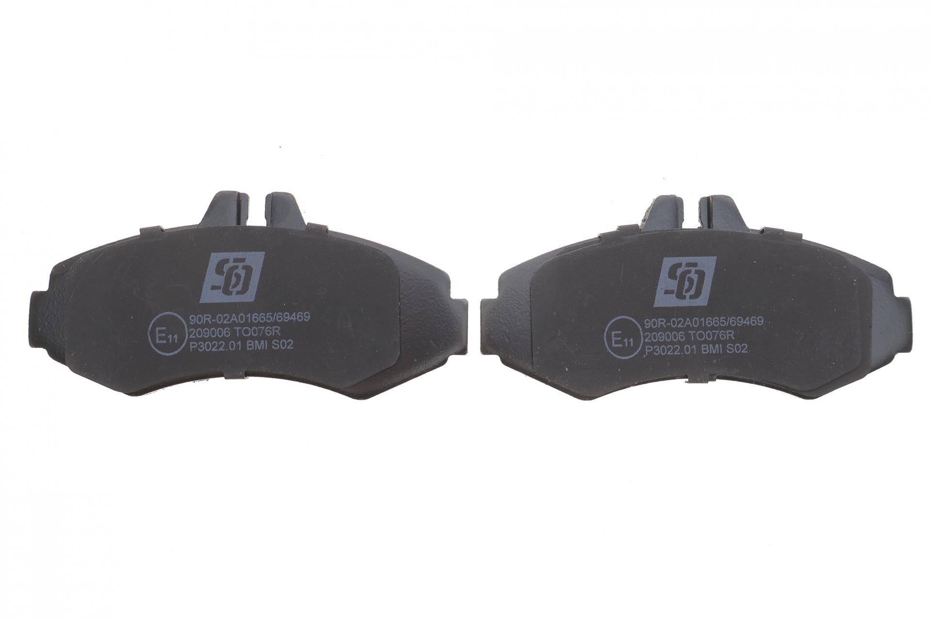 Колодки гальмівні (передні) MB Vito (W638) 96-