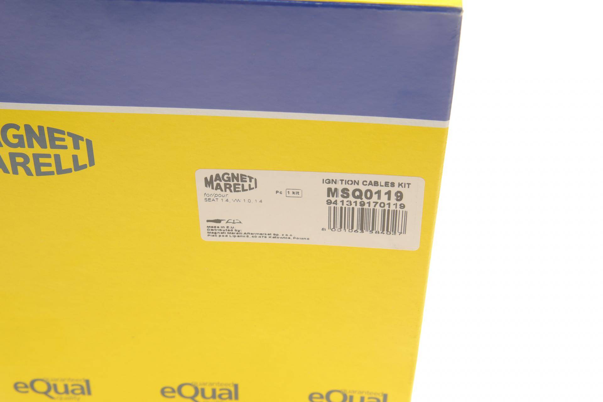 Проводи запалювання VW Caddy II 1.4i 95-04