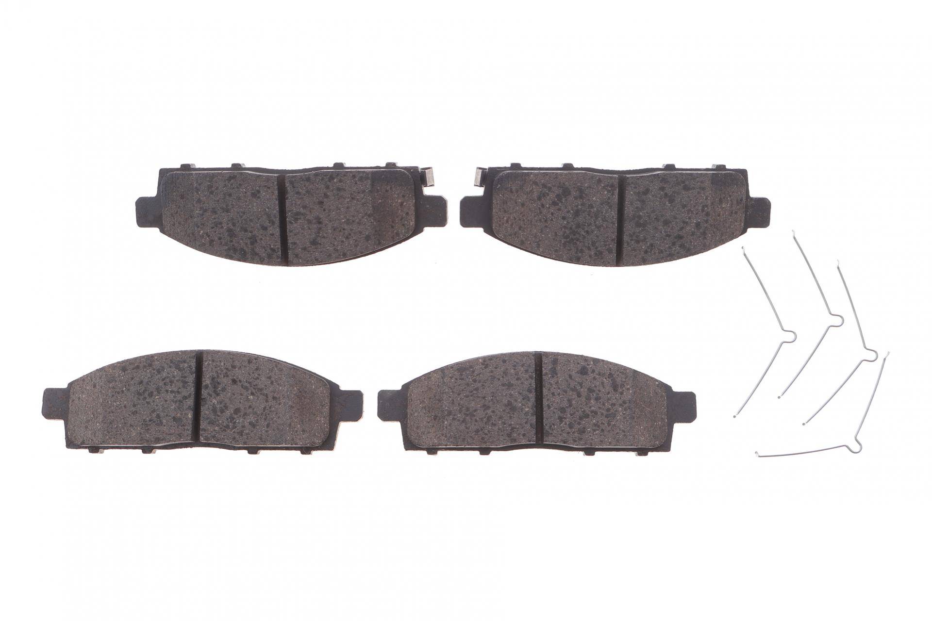 Колодки гальмівні (передні) Mitsubishi L200 05-/Pajero Sport II 08-/Fiat Fullback 16- (з аксесуарами)