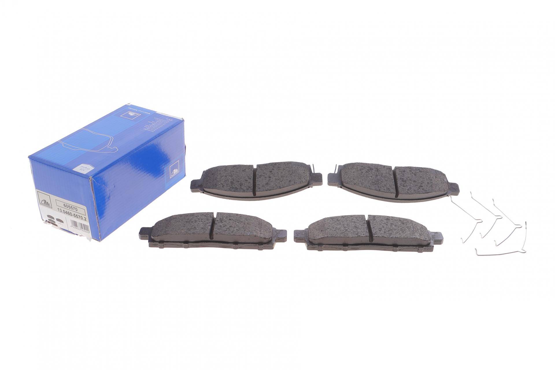 Колодки гальмівні (передні) Mitsubishi L200 05-/Pajero Sport II 08-/Fiat Fullback 16- (з аксесуарами)