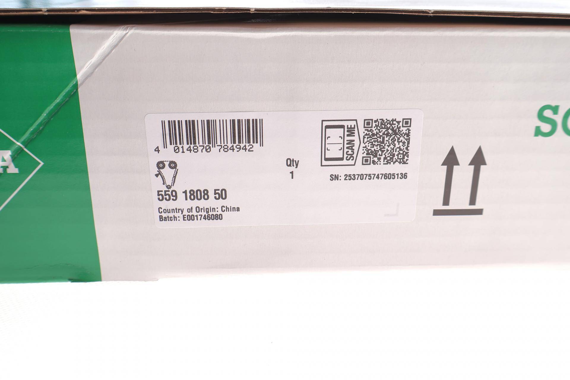 Комплект ланцюга ГРМ VW Passat B6/B7 1.4TSI 07-14, 90/118kw