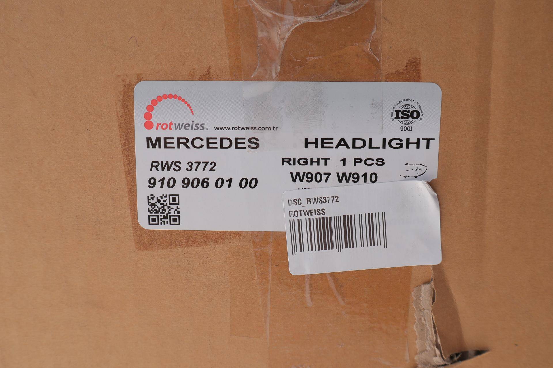 Фара (R) MB Sprinter (W907/W910) 18-(пошкоджене кріплення)