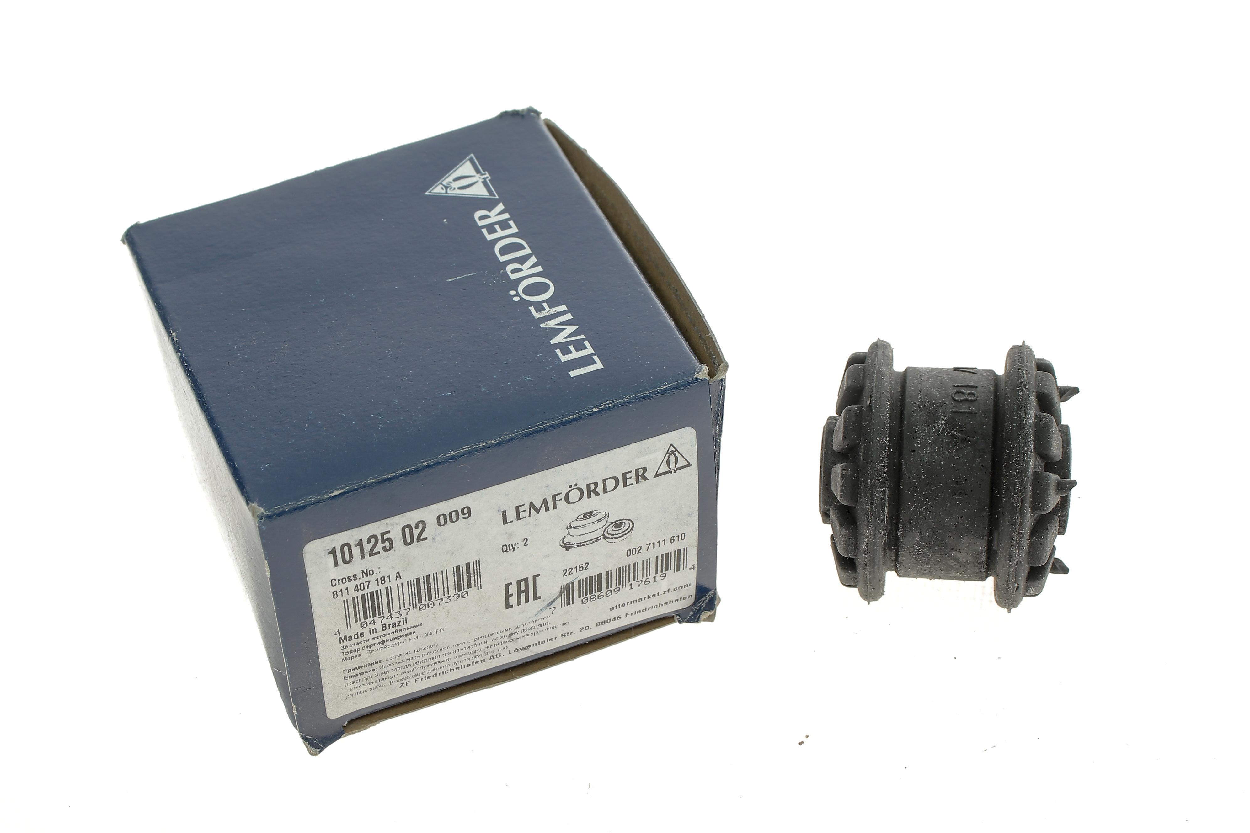 Сайлентблок важеля (переднього) Audi 80/90 -94/VW Passat -88 (попер.)