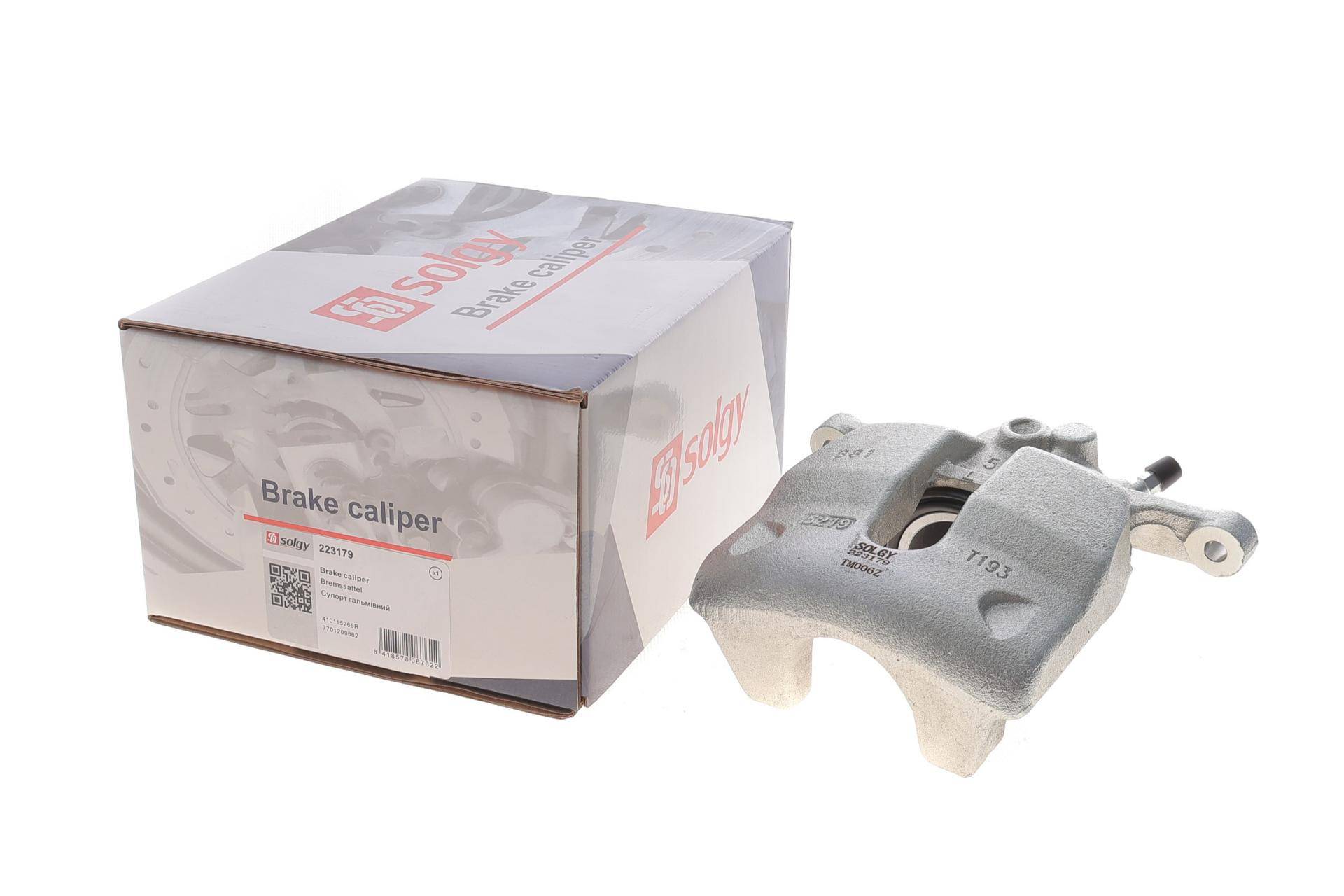 Супорт гальмівний (передній) (L) Renault Kangoo 08- (d=54mm) (TRW)