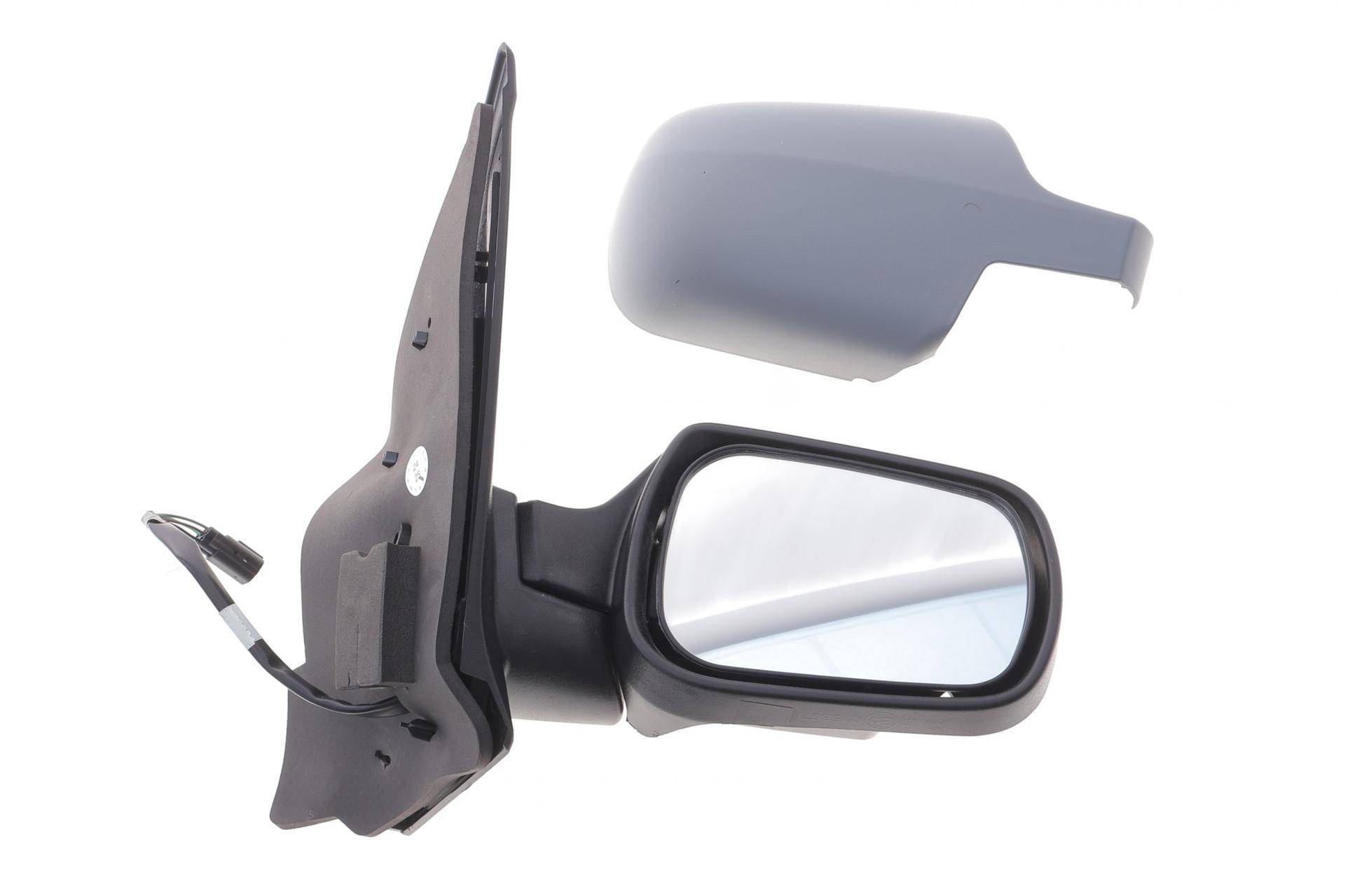 Дзеркало заднього виду (під фарбування) Ford Fusion 02-12 (R) (електро/підігрів)