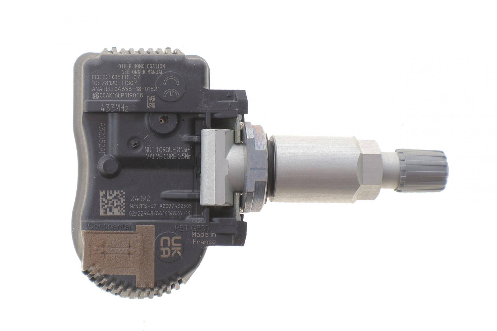 Датчик тиску повітря в шинах BMW 3 (F30/F80)/X5 (F15/F85)/X6 (F16/F86) 11-19 B47/B48/B58/N20/N26/N47/N55/N57/N63