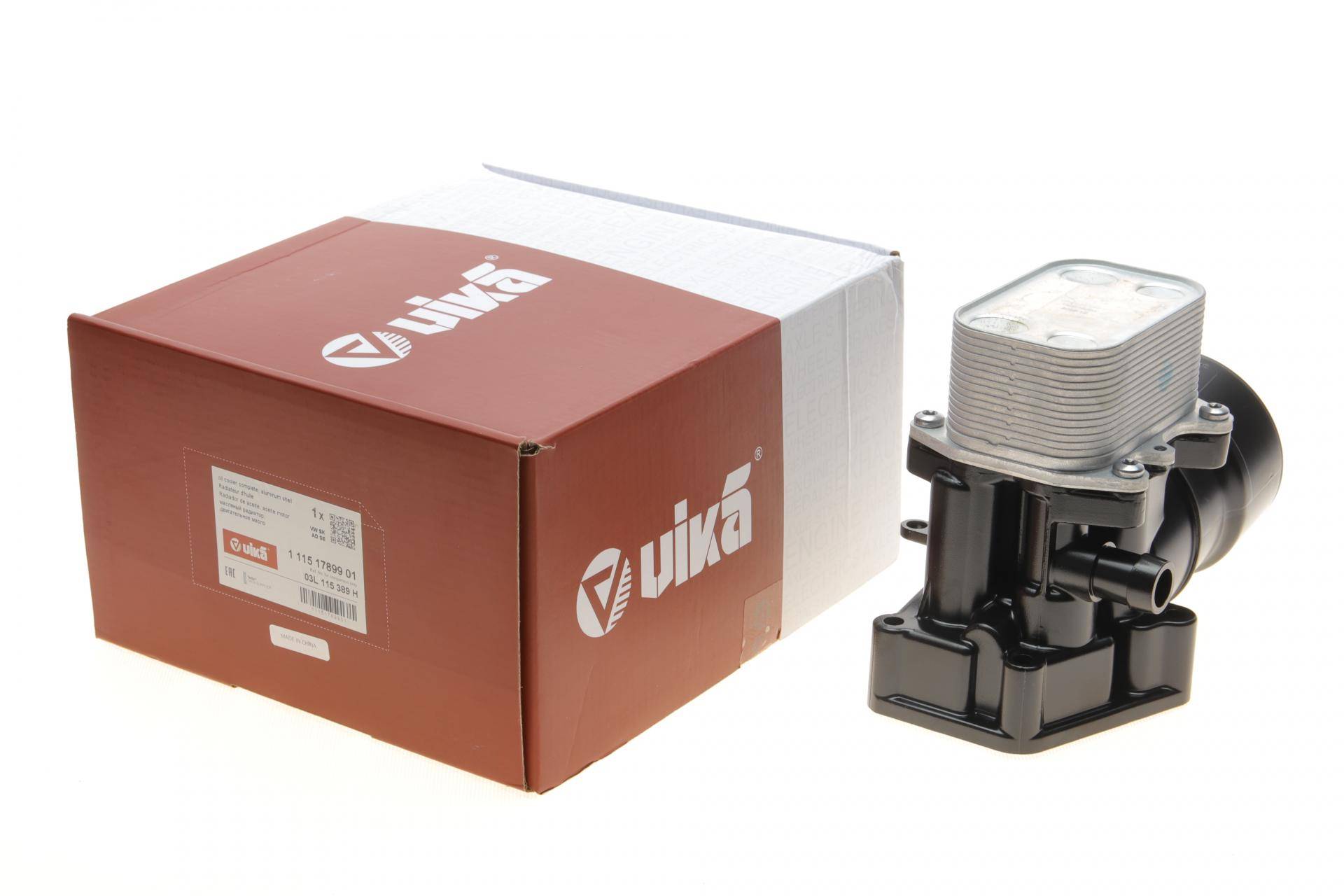 Корпус фільтра масляного (з радіатором) VW Caddy III/Crafter/T5 (теплообмінник)