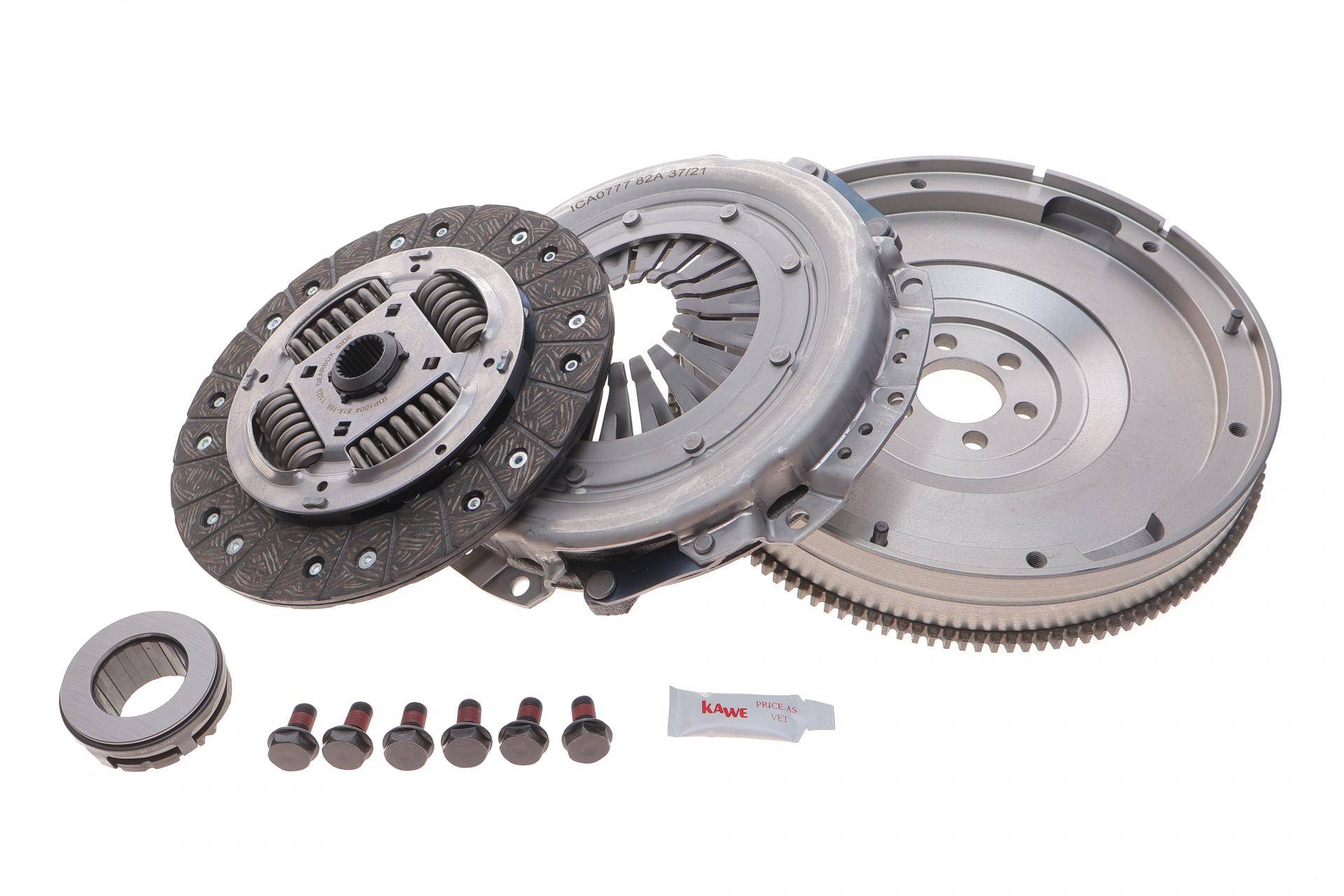 Демпфер (глухий) + комплект зчеплення Audi A4/VW Passat 1.9 TDI 98-05