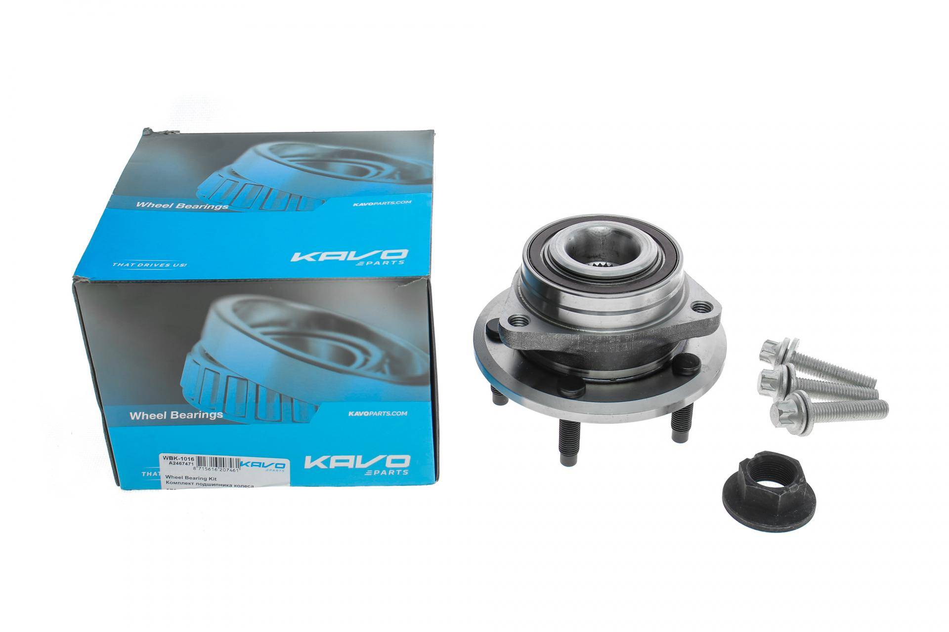 Підшипник маточини (передньої) Chevrolet Cruze/Orlando/Opel Astra J/Zafira C 09- (+ABS)