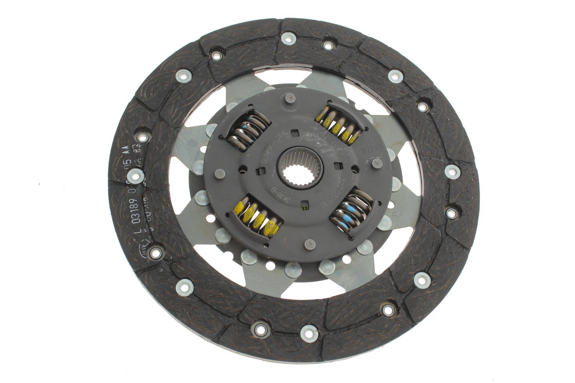 Комплект зчеплення Renault Kangoo 1.6 16V 08- (d=220mm), K4M, 78kw