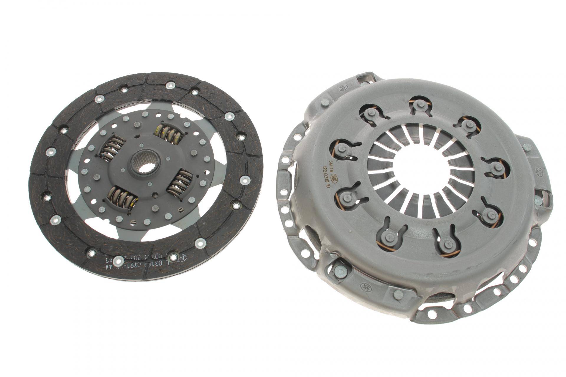 Комплект зчеплення Renault Kangoo 1.6 16V 08- (d=220mm), K4M, 78kw