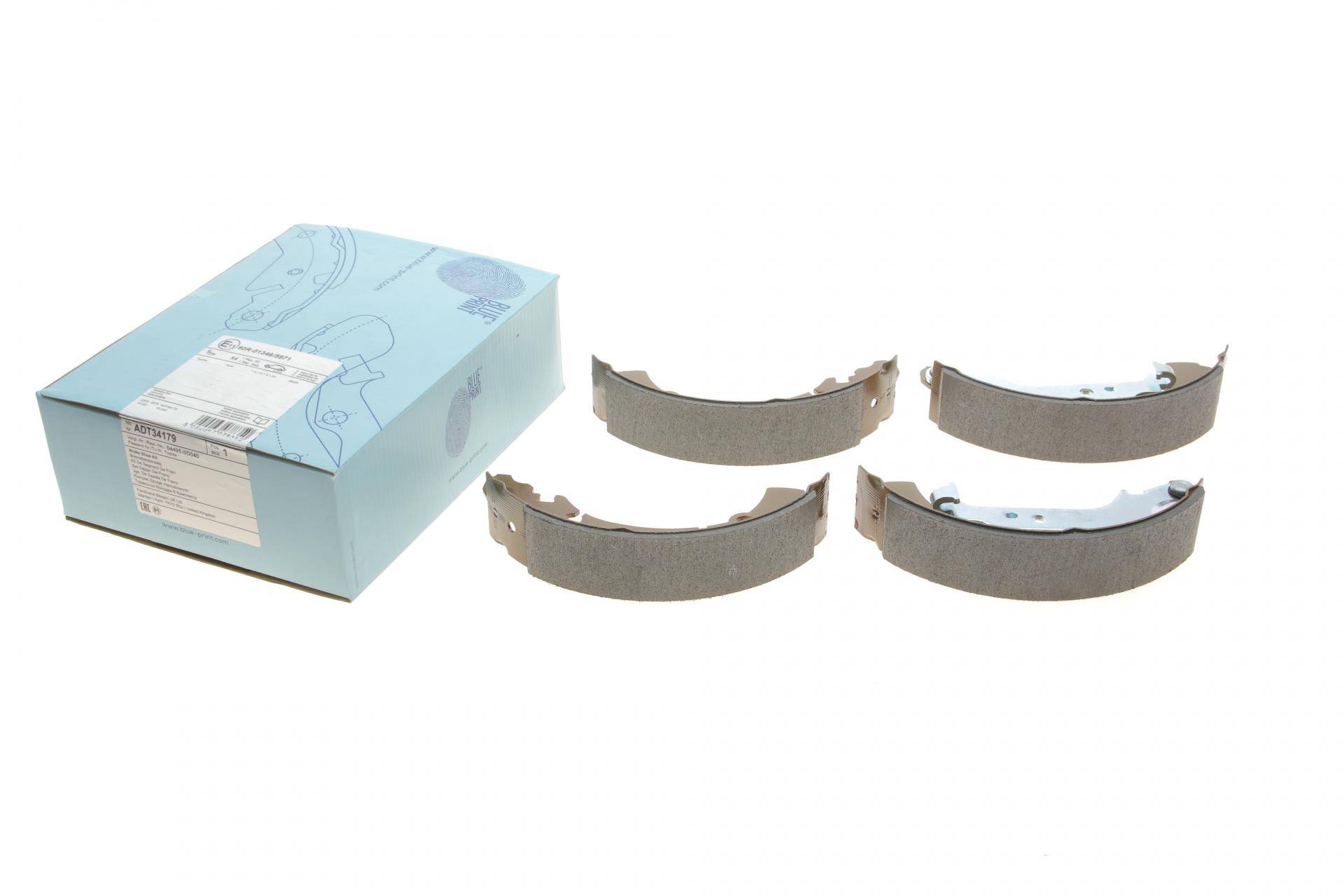 Колодки гальмівні (задні) Toyota Yaris 1.0-1.5 05- (барабанні) (202x38.5)