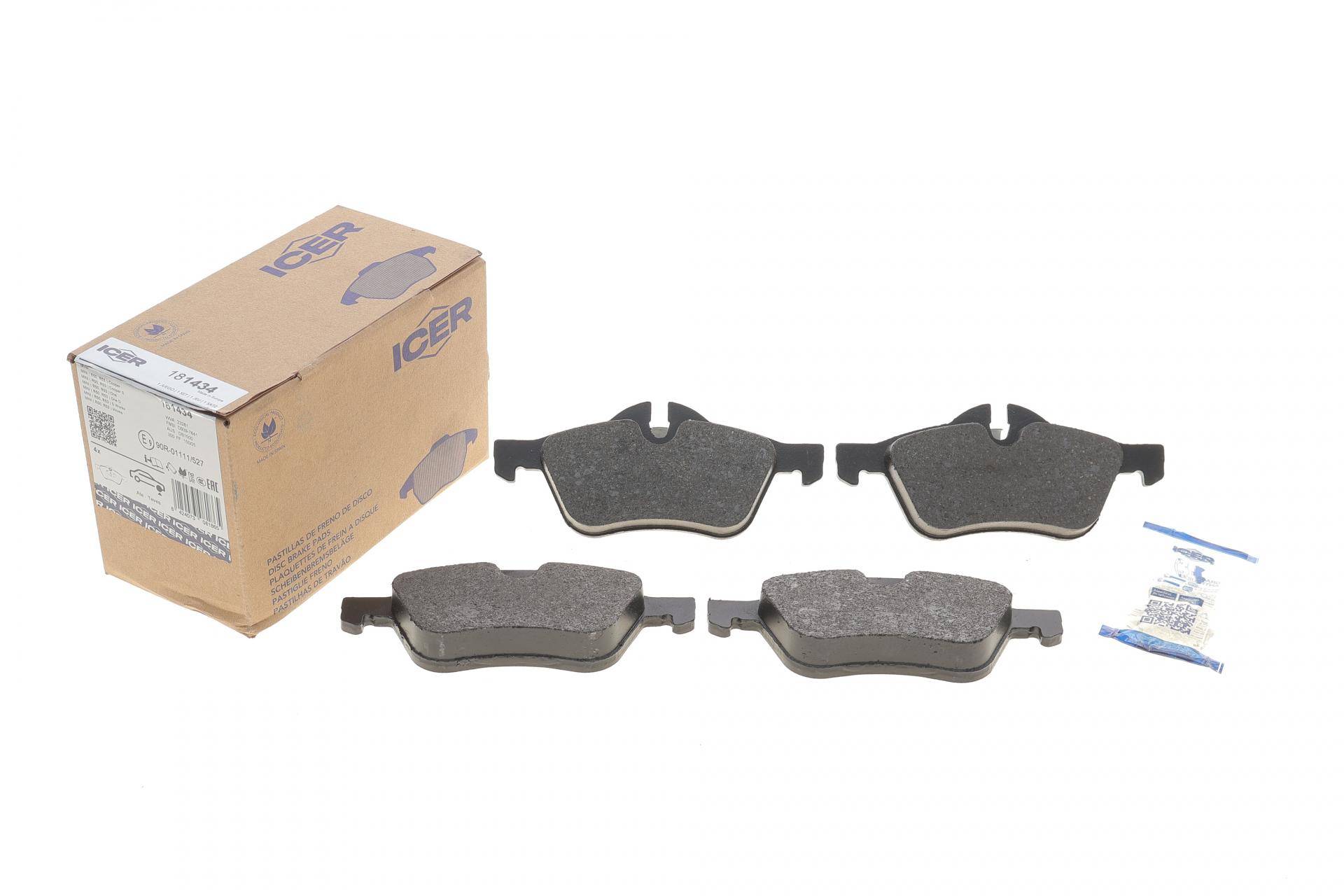 Колодки гальмівні (передні) Mini Cooper/One 01-08