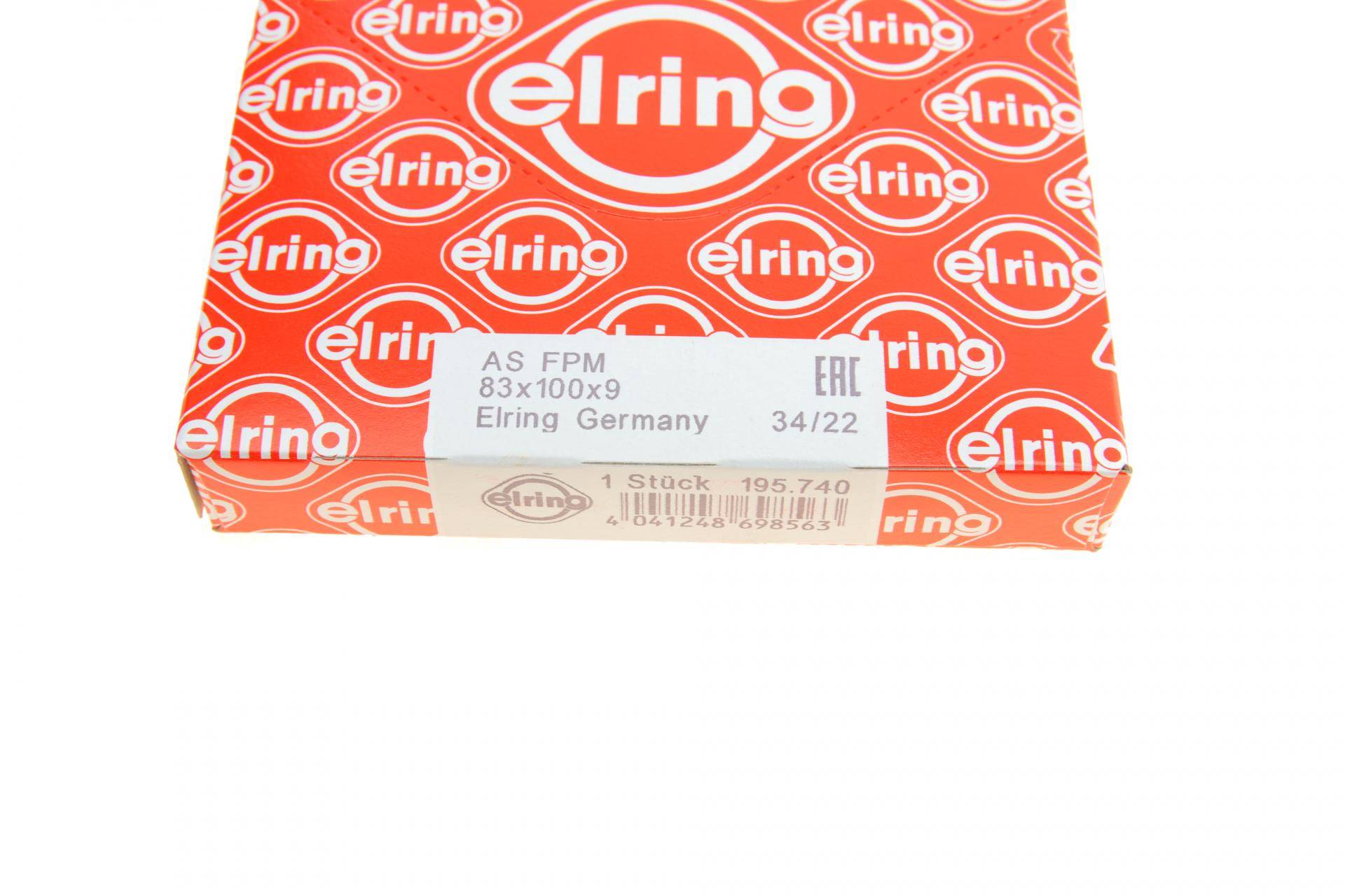 Сальник колінвалу (задній) Kia Rio 00-05 (83х100х9)