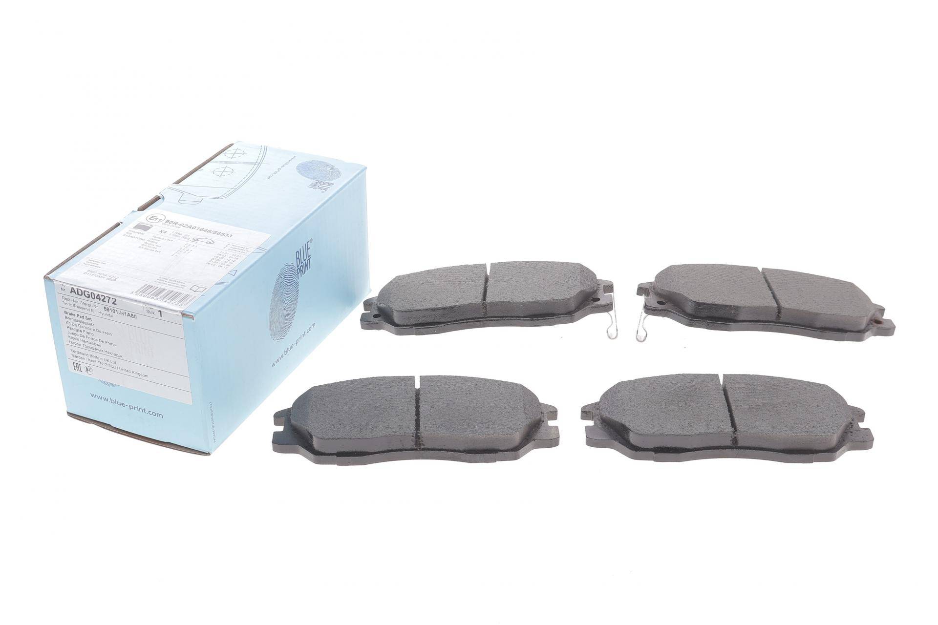 Колодки гальмівні (передні) Hyundai Terracan 01-06/Ssangyong Rexton 02-