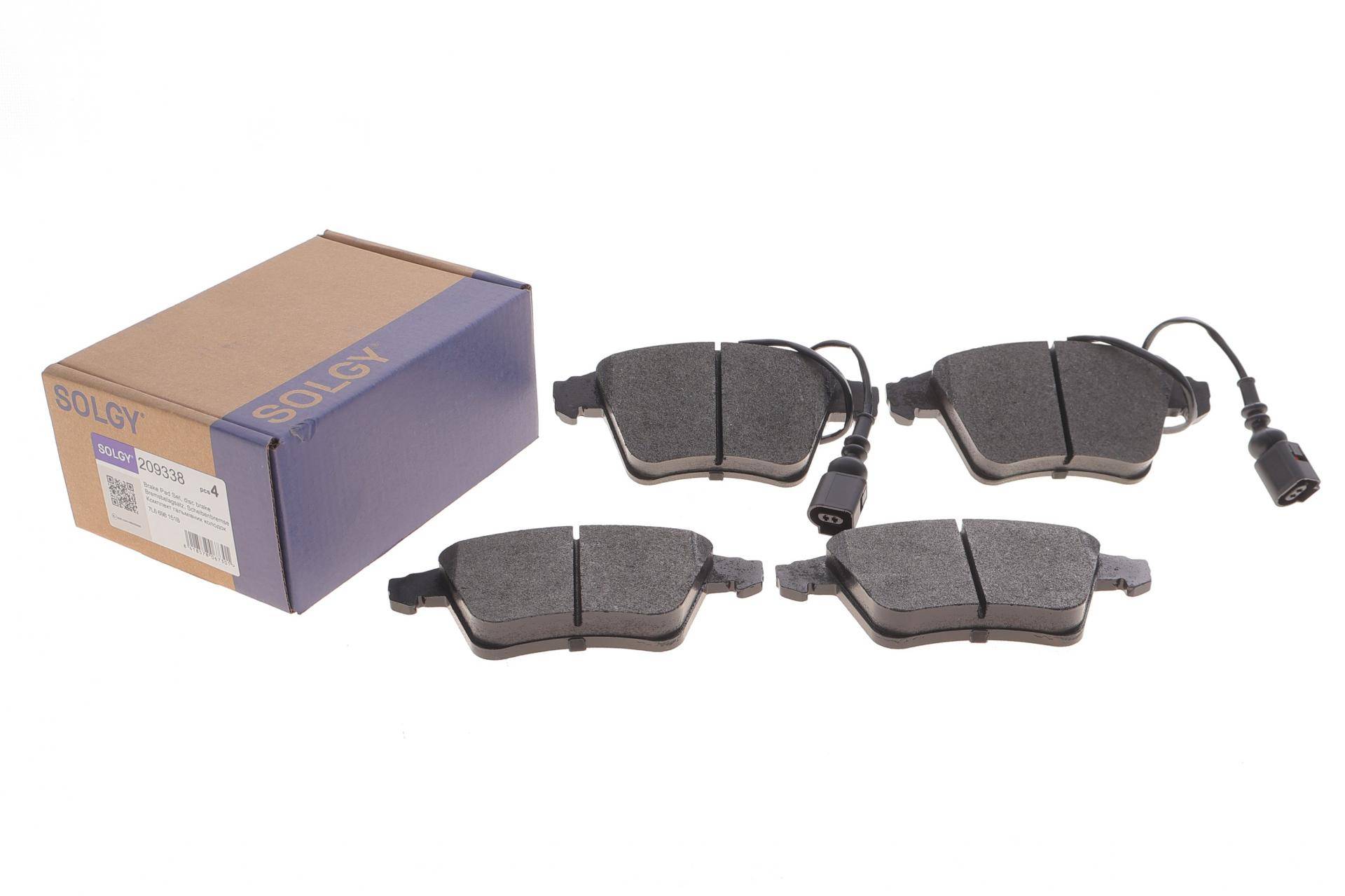 Колодки гальмівні (передні) VW Touareg 02-10