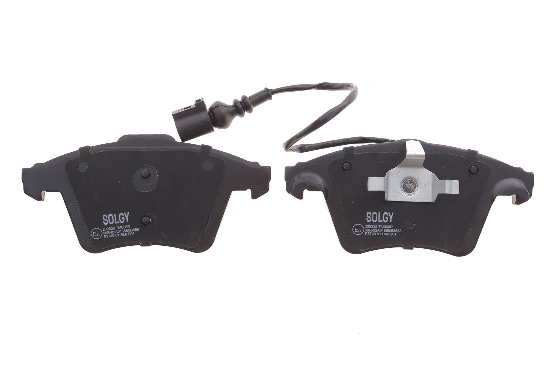 Колодки гальмівні (передні) VW Touareg 02-10