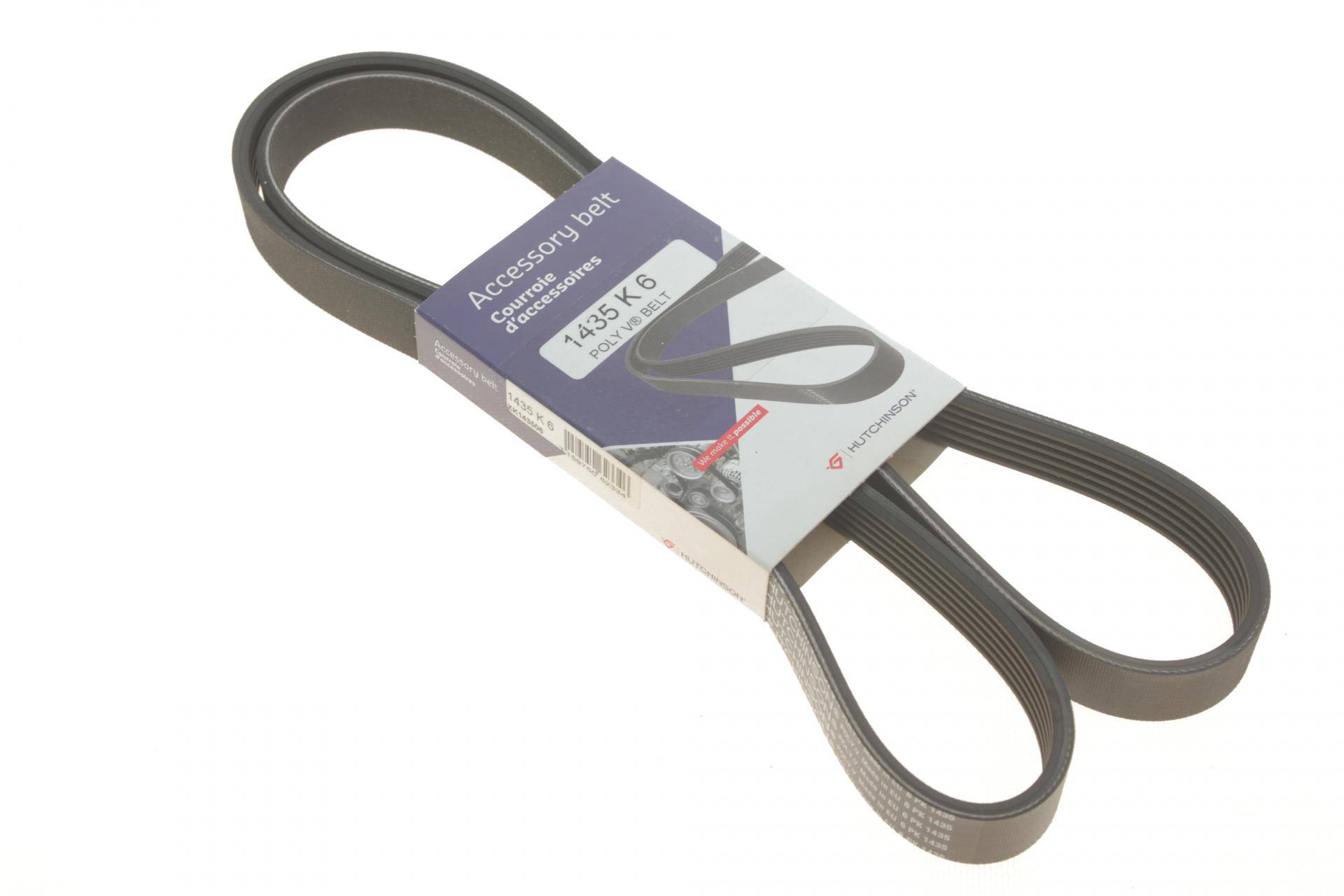 Ремінь генератора Citroen Berlingo/Fiat Scudo 1.9D (6PK1435)