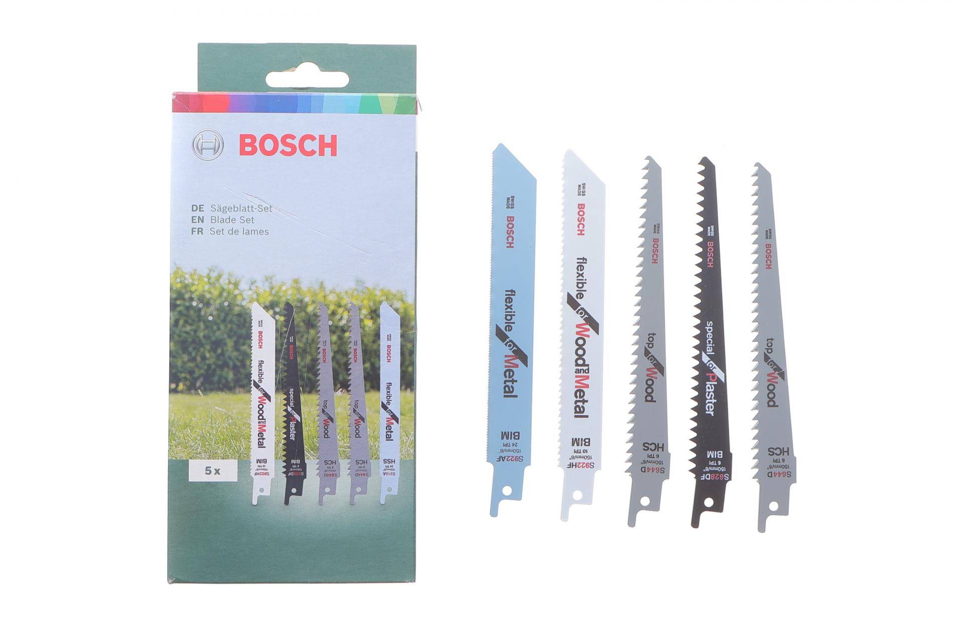 Набір полотен для шабельної пили 5 од. (К-кт) 210x95x40 мм