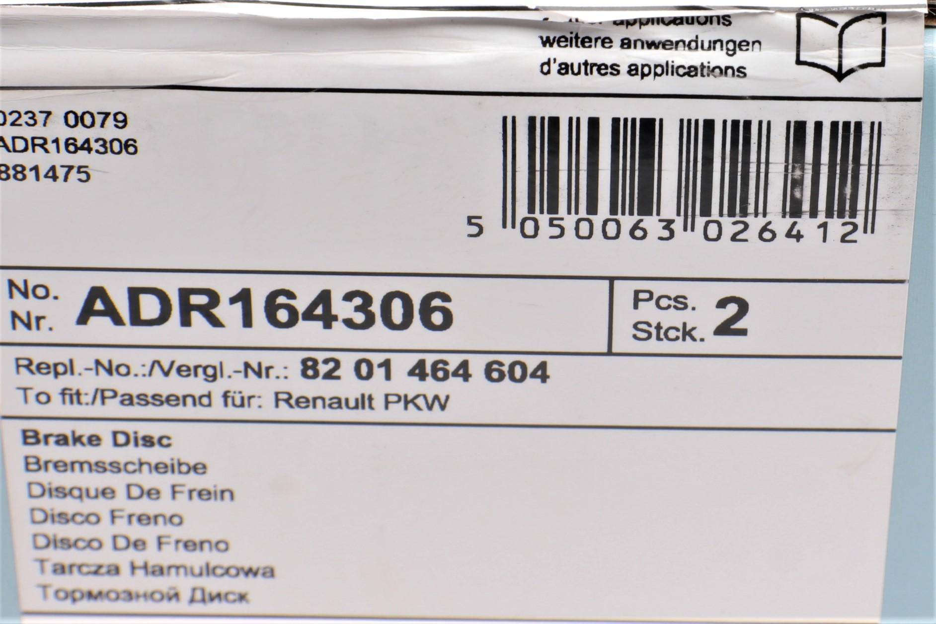 Диск гальмівний (передній) Renault Kangoo 08- (280x24) (з покриттям)