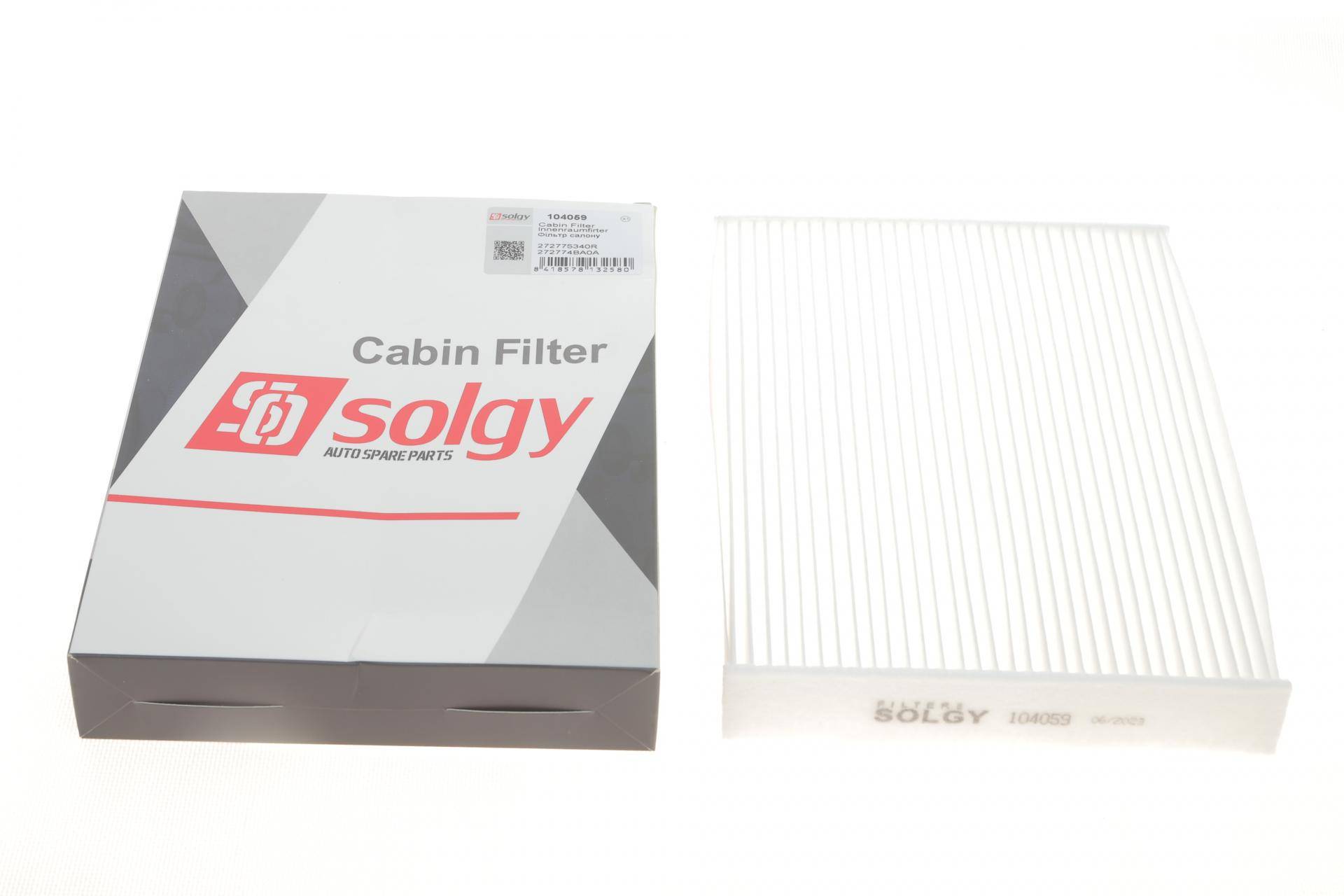 Фільтр салону Dacia Dokker/Lodgy/Renault Zoe 10-