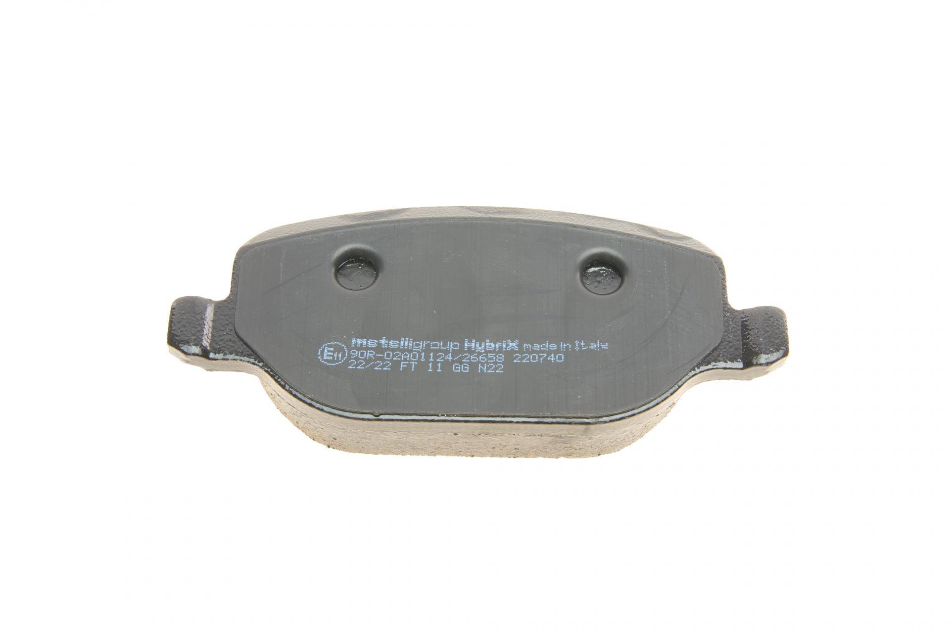 Колодки гальмівні (задні) Alfa Romeo 159/Brera/Spider/Lancia Thesis 02-12