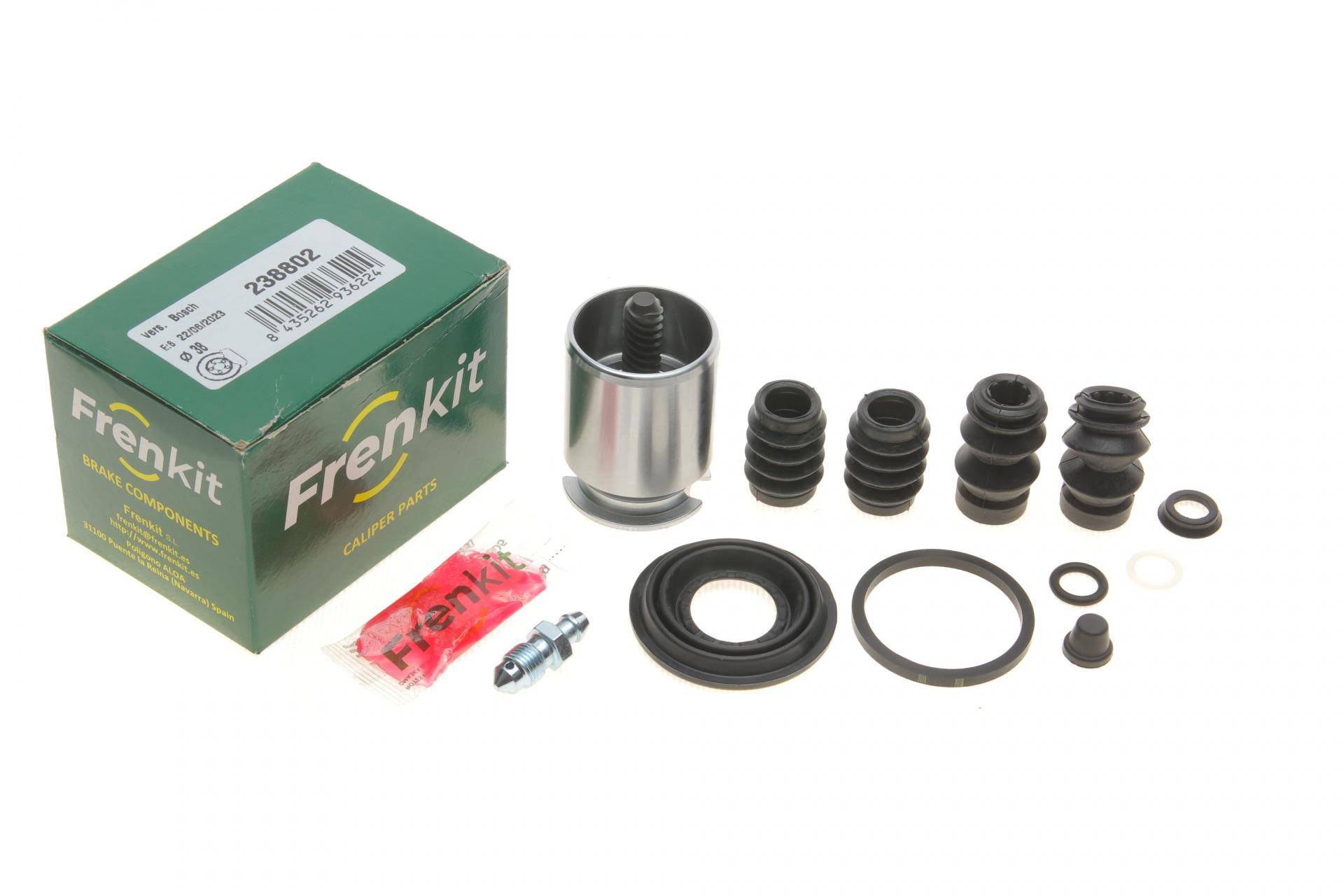 Ремкомплект супорта (заднього) (L) VW Caddy III 04-15 (d=38mm) (Bosch) (+поршень з механізмом)