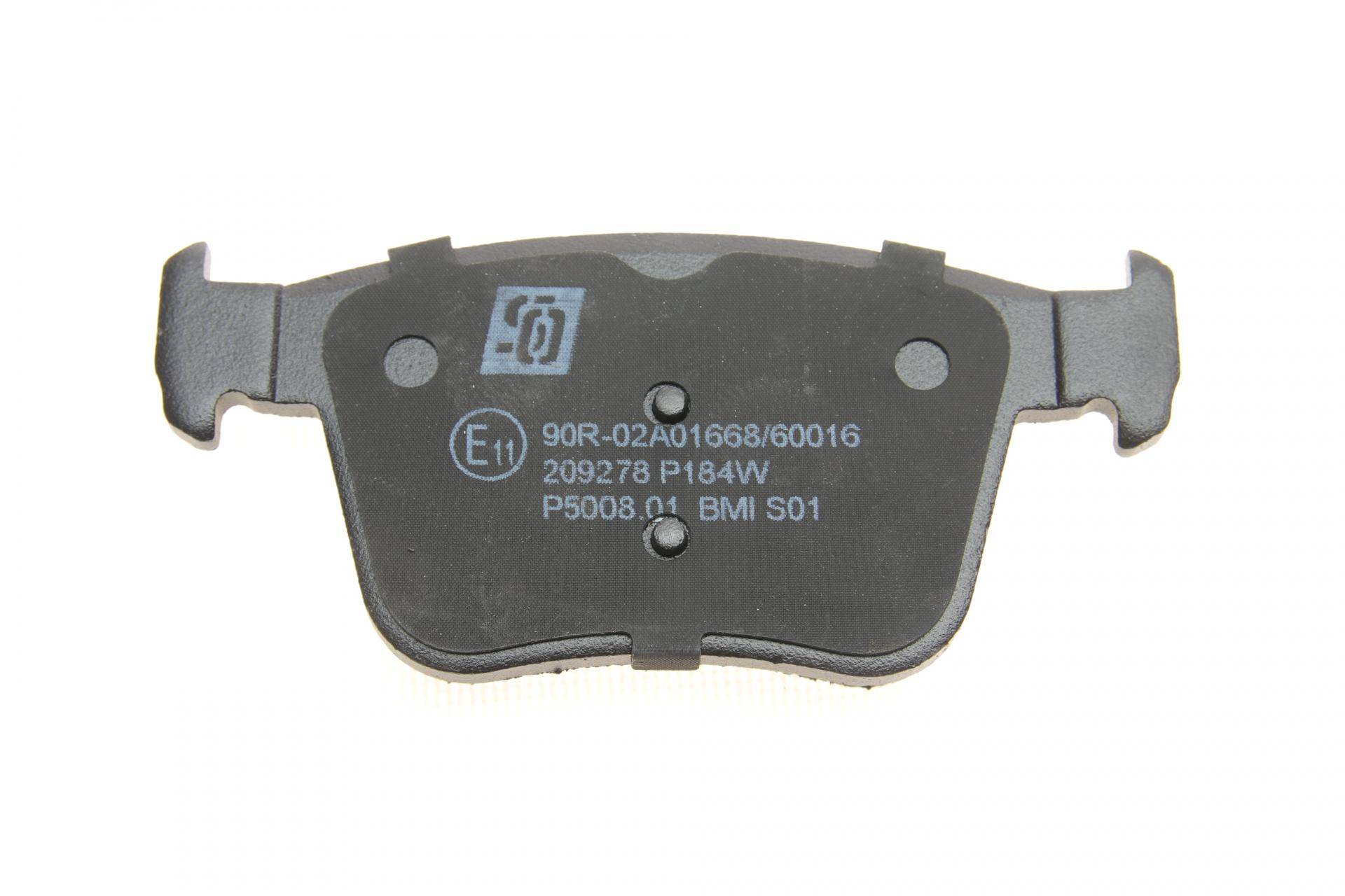 Колодки гальмівні (задні) Audi A3/VW Golf 12-/Touran/Passat B8 14-/Skoda Karoq 17-/Octavia 20-