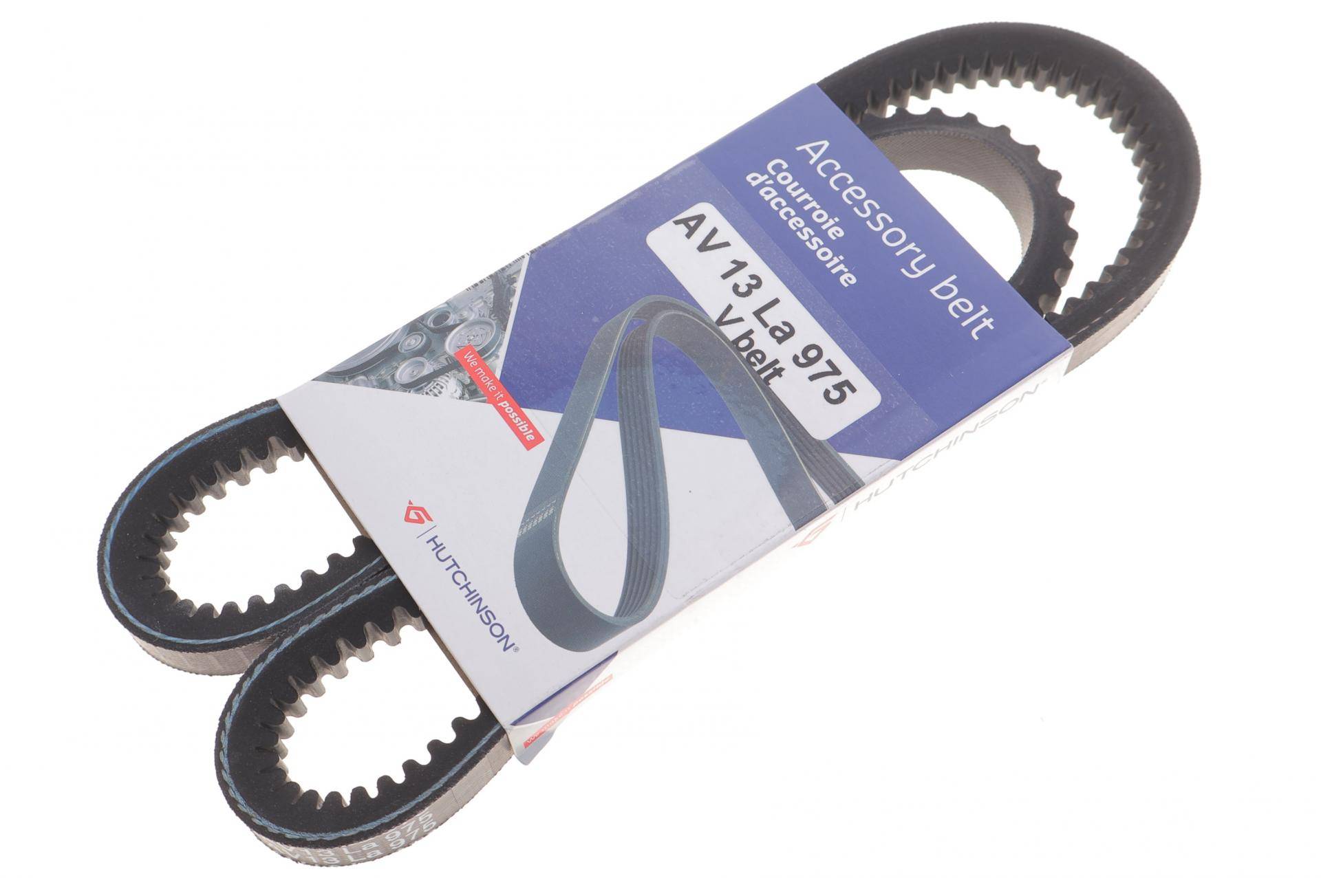 Ремінь генератора Ford Transit 2.5D 97-00/Etalon (13x975)