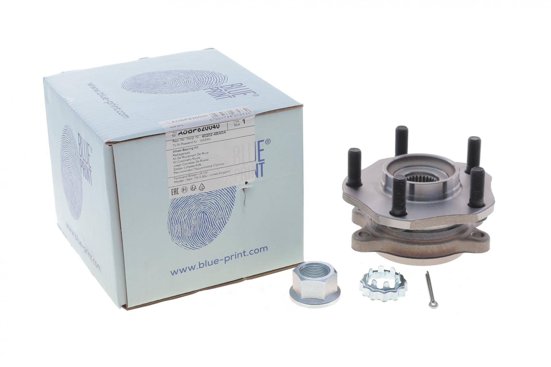 Підшипник маточини (передньої) Nissan Qashqai/X-Trail 1.2-2.5 dCi/DIG-T 13- (+ABS)