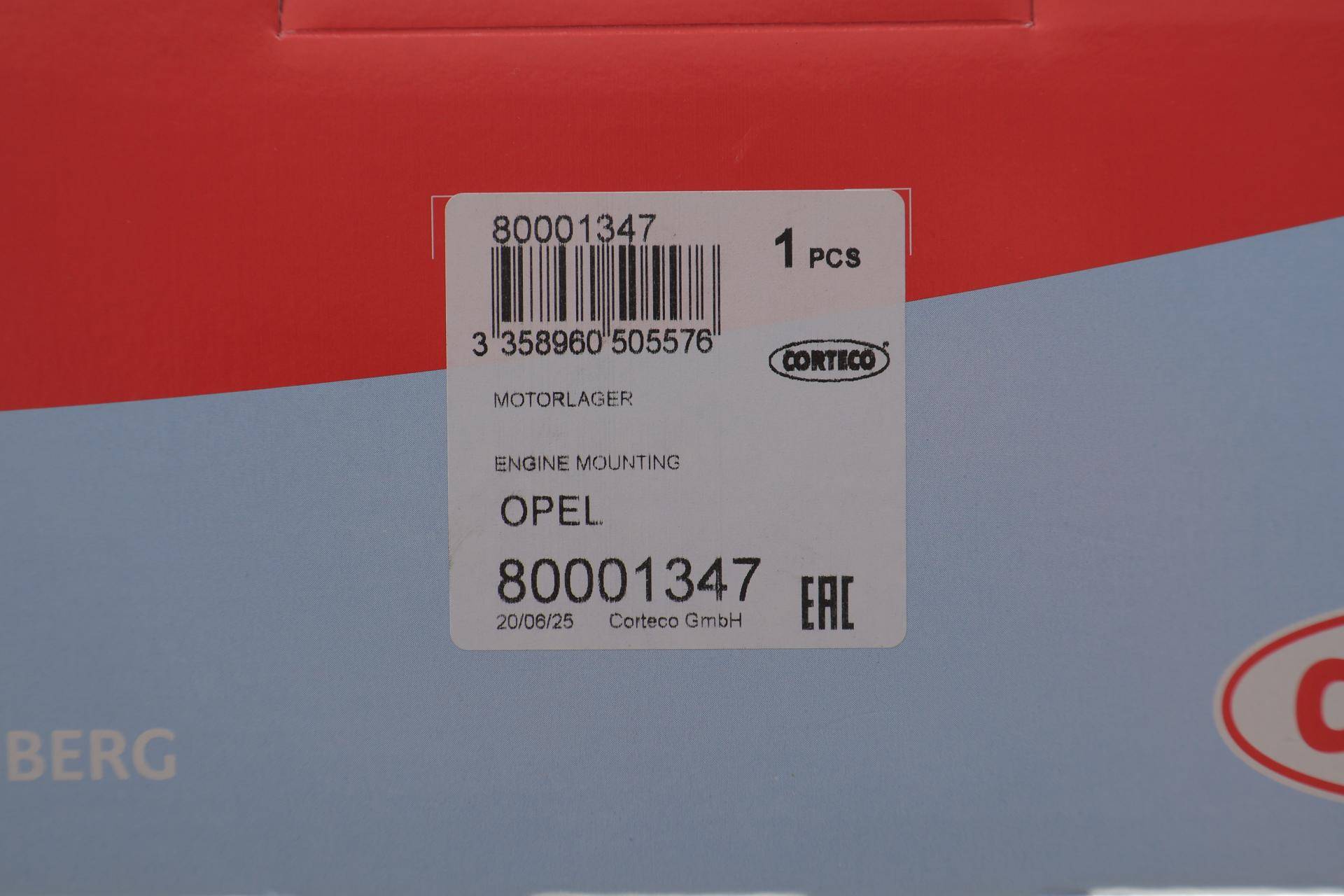 Подушка двигуна (передня) Opel Combo 1.3-1.7CDTI 01-