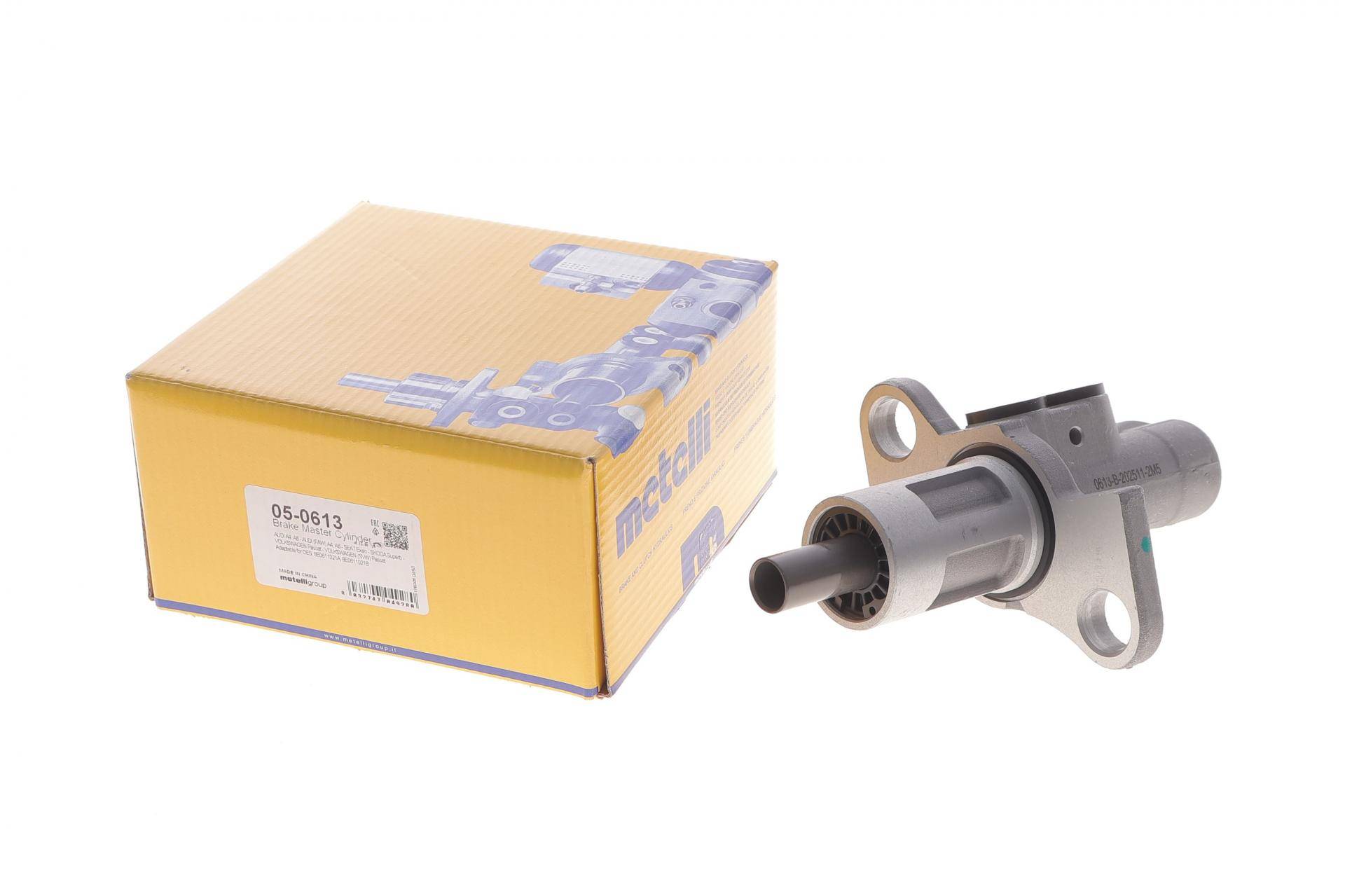 Циліндр гальмівний (головний) Audi A4/A6/Skoda Superb/VW Passat 1.6-4.2 97-09 (d=25.4mm) (Aluminium)