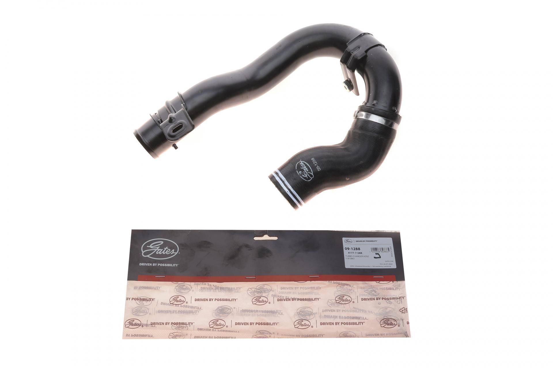 Патрубок інтеркулера Fiat Doblo 1.3 D 10-