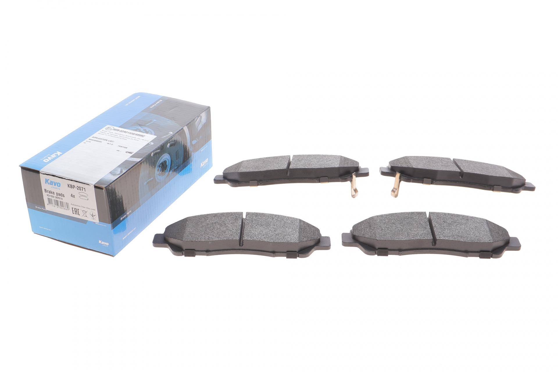 Колодки гальмівні (передні) Honda Pilot 08-