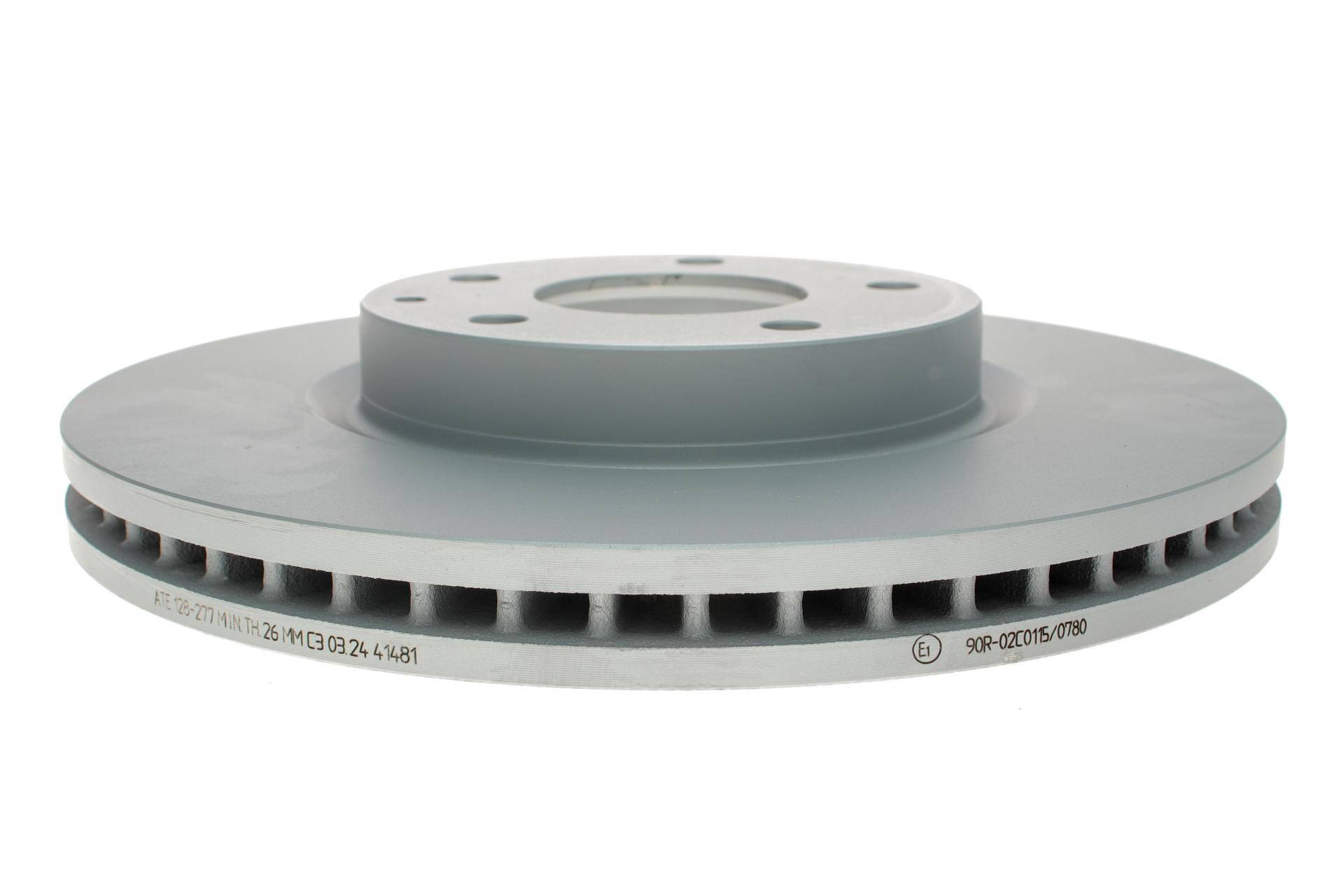 Диск гальмівний (передній) Mazda 6 12-/CX-5 11-17 (297x28) (з покриттям) (вентильований)