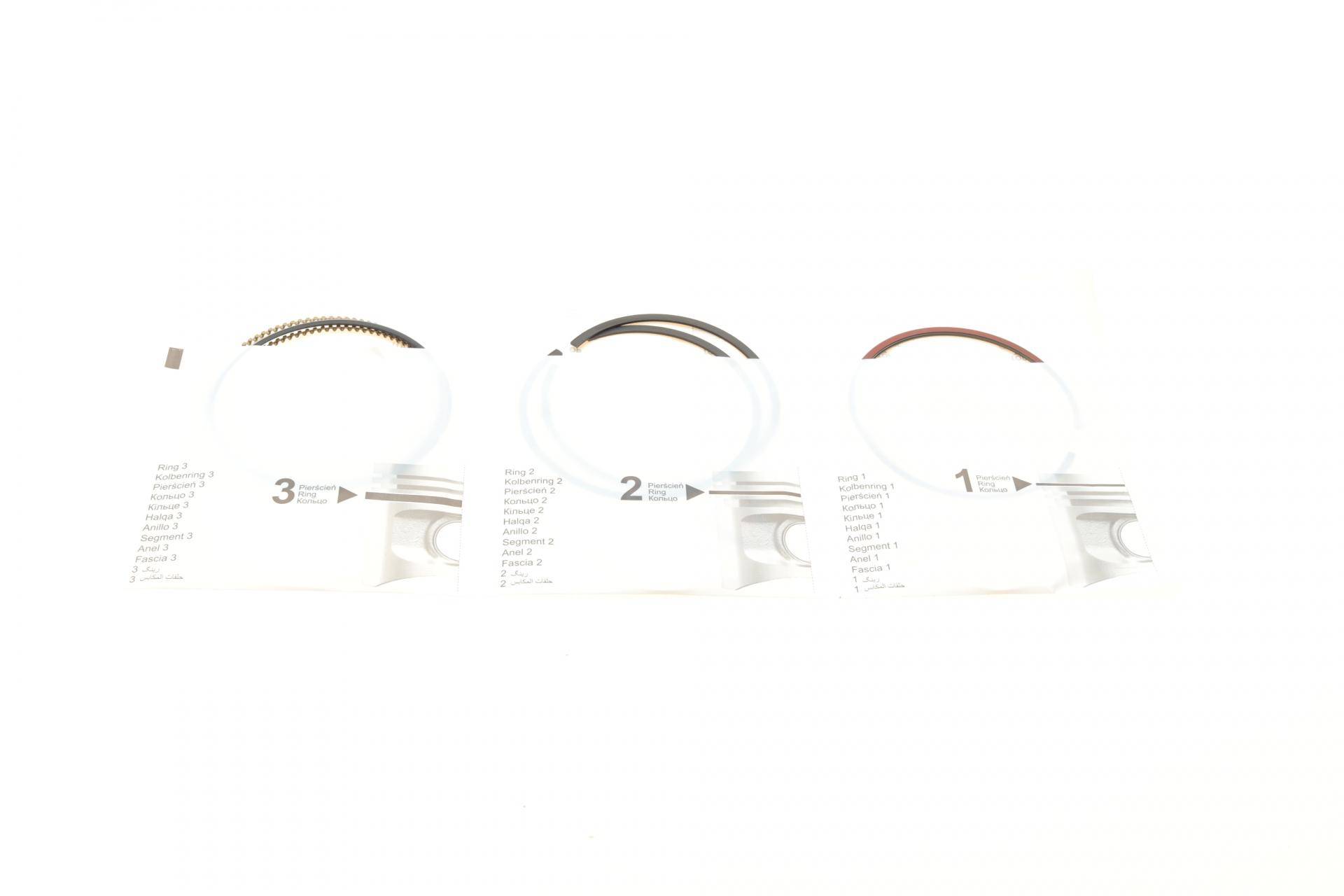 Кільця поршневі Chevrolet Lacetti 1.8 LDA (+0.50/81,00mm) (1.2x1.2x2.0) (к-кт 4 циліндри)