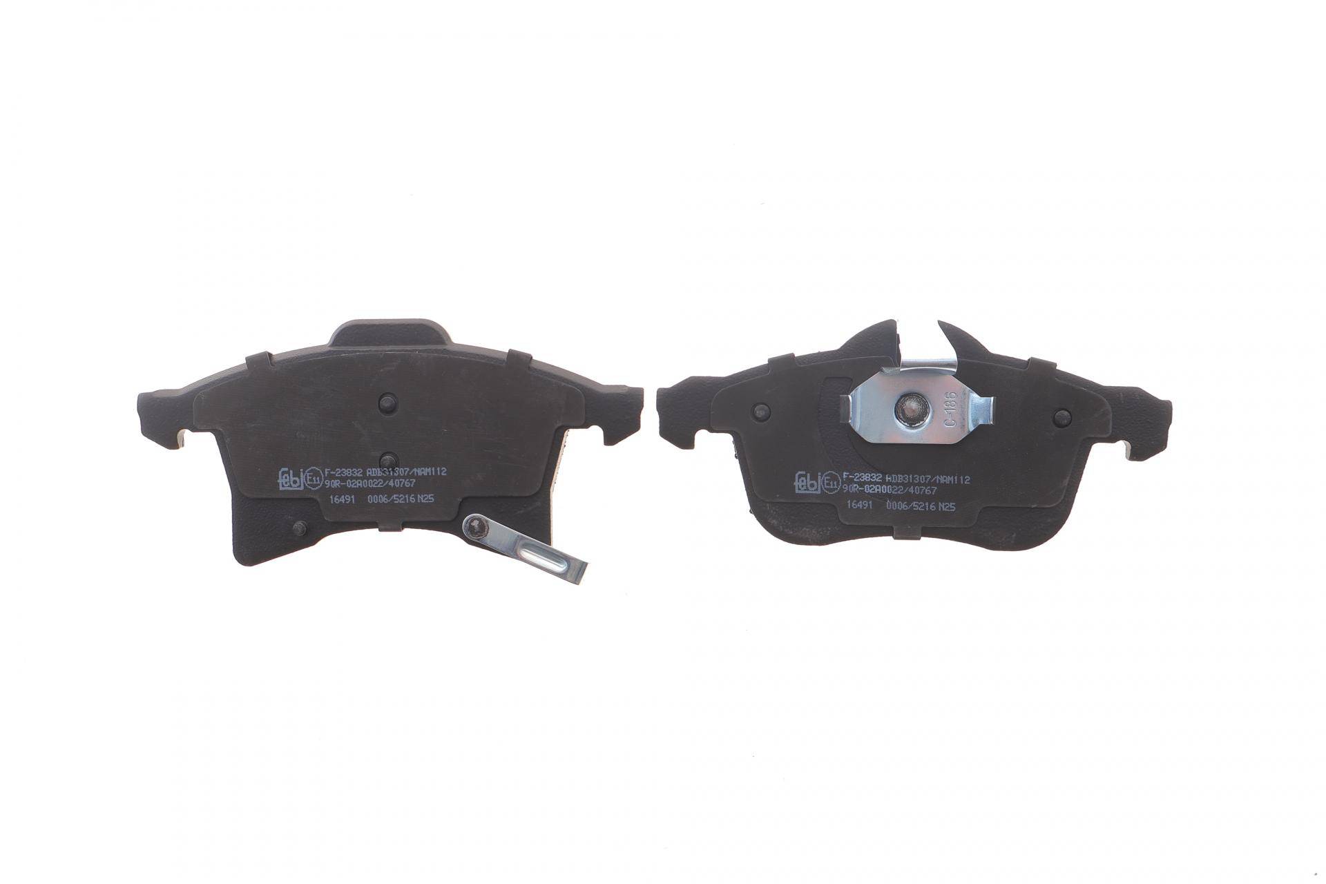 Колодки гальмівні (передні) Opel Combo 01- (Ate)