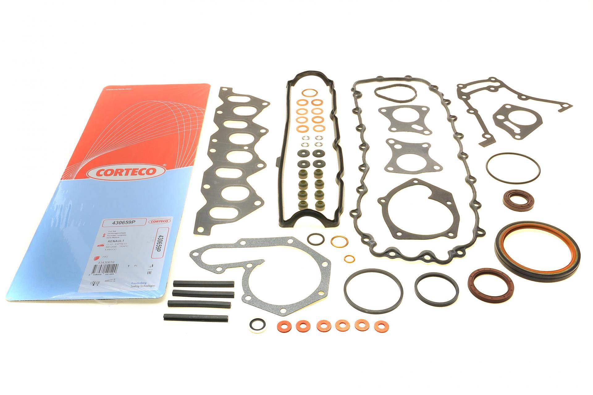 Комплект прокладок (повний) Renault Kangoo 1.9 dCi 97- (без прокладки ГБЦ)