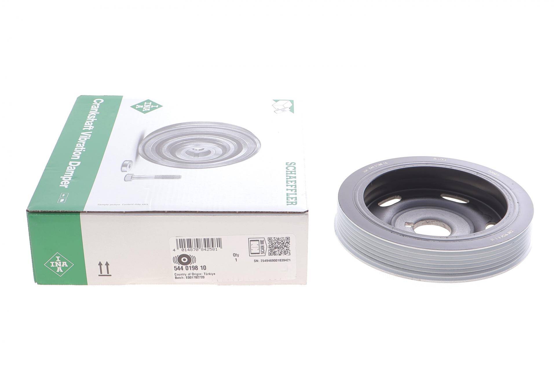 Шків колінвалу Citroen Berlingo/Jumpy/Peugeot Expert/Partner 1.6 Blue HDi 15-