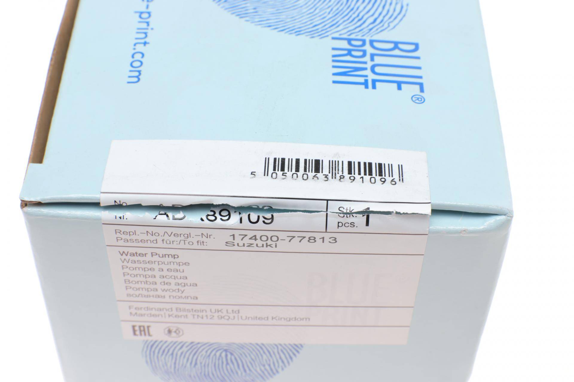 Помпа води Suzuki Grand Vitara/Vitara 2.0 4x4/2.0/2.0 16V 96-/SX4 2.0/2.0 16V 06-