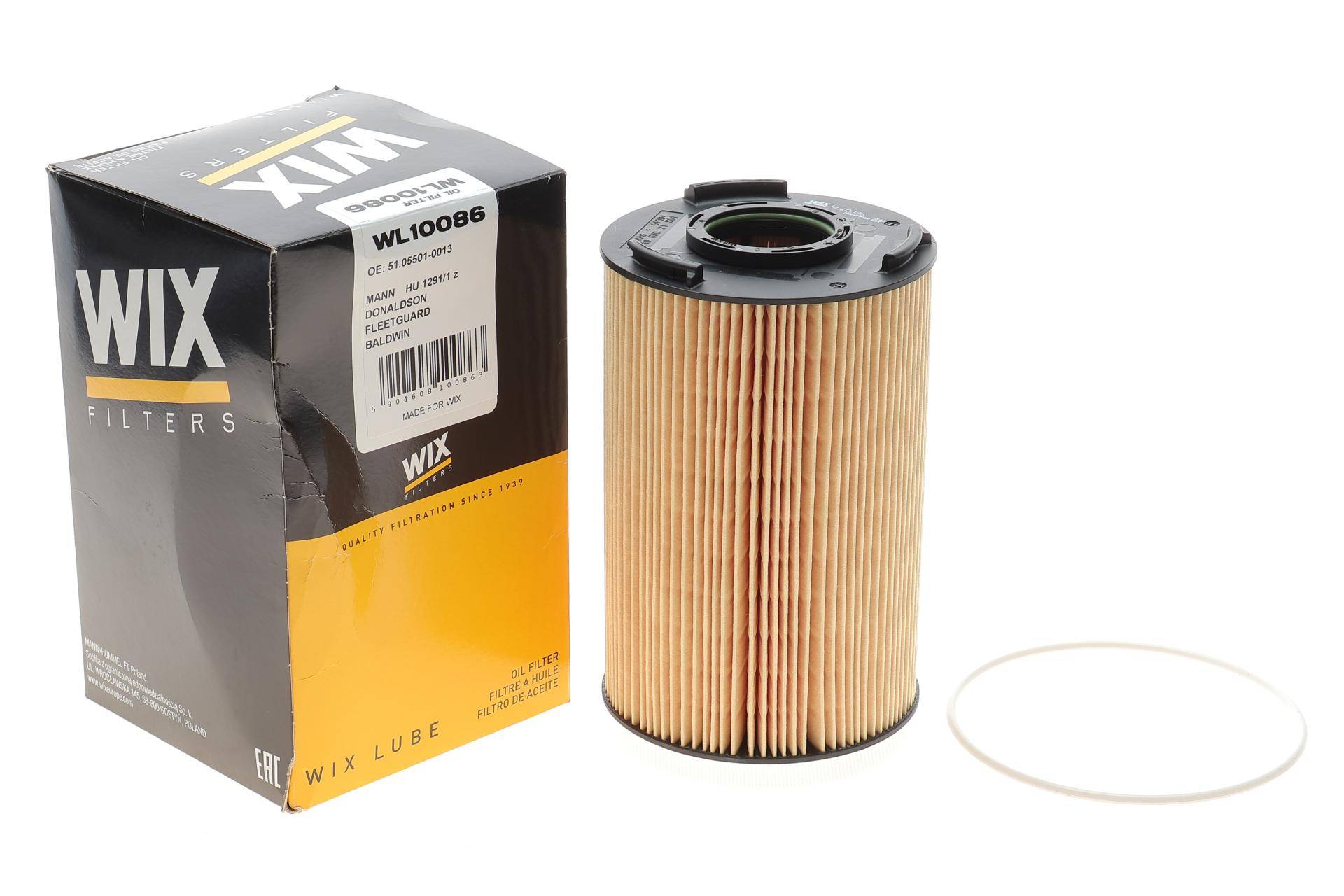 Фільтр масляний Man Lions/TGS 10.5-12.5 06-