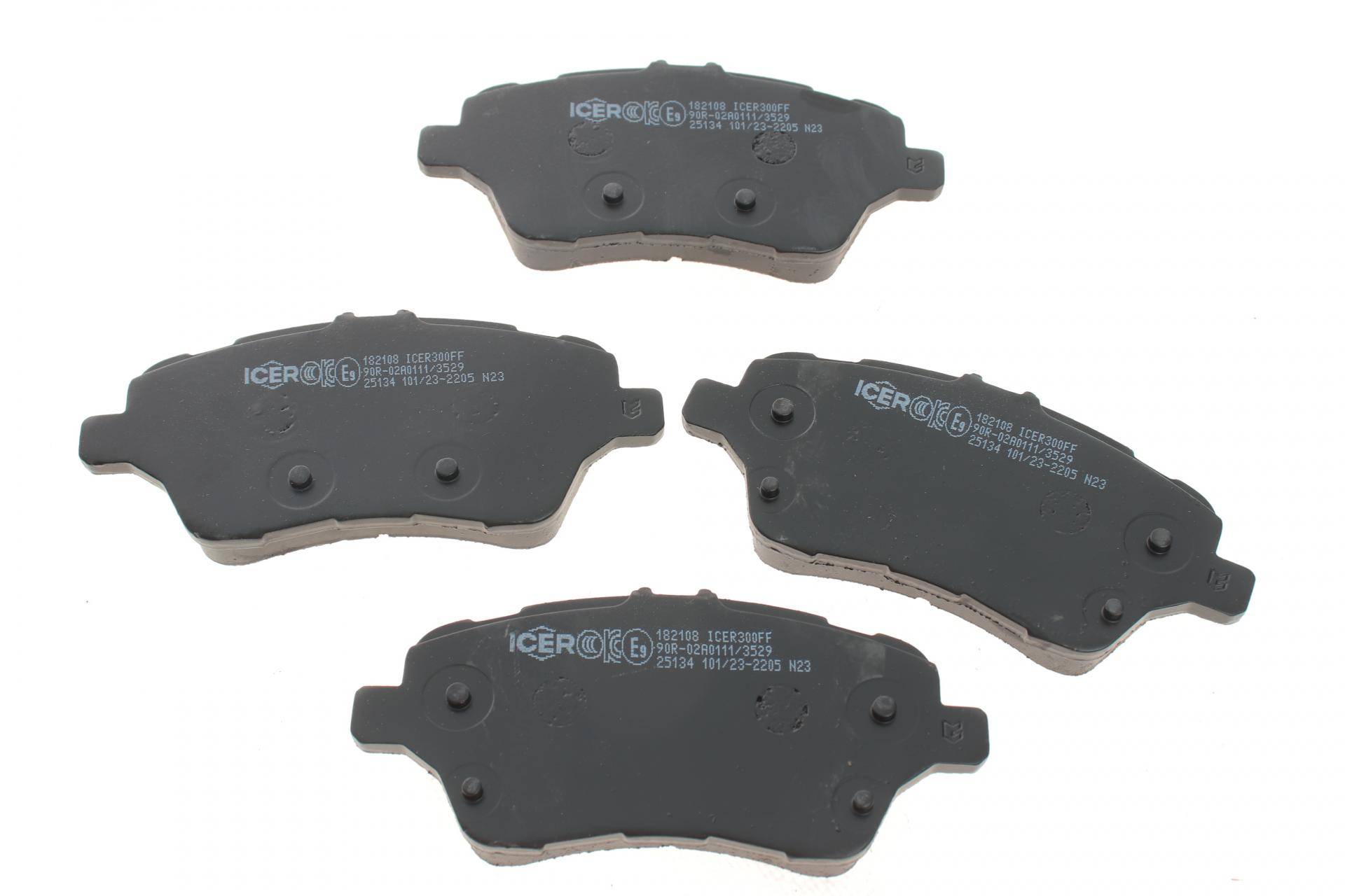 Колодки гальмівні (передні) Ford Transit Courier/Tourneo Courier 14-/Fiesta VI 08-/B-Max 12-