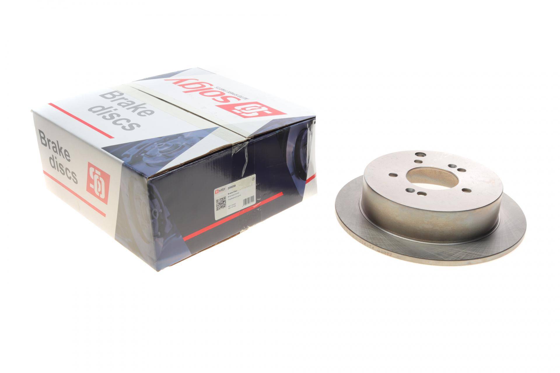 Диск гальмівний (задній) Hyundai Santa FE/ Tucson/Kia Sportage 04- (284x10)