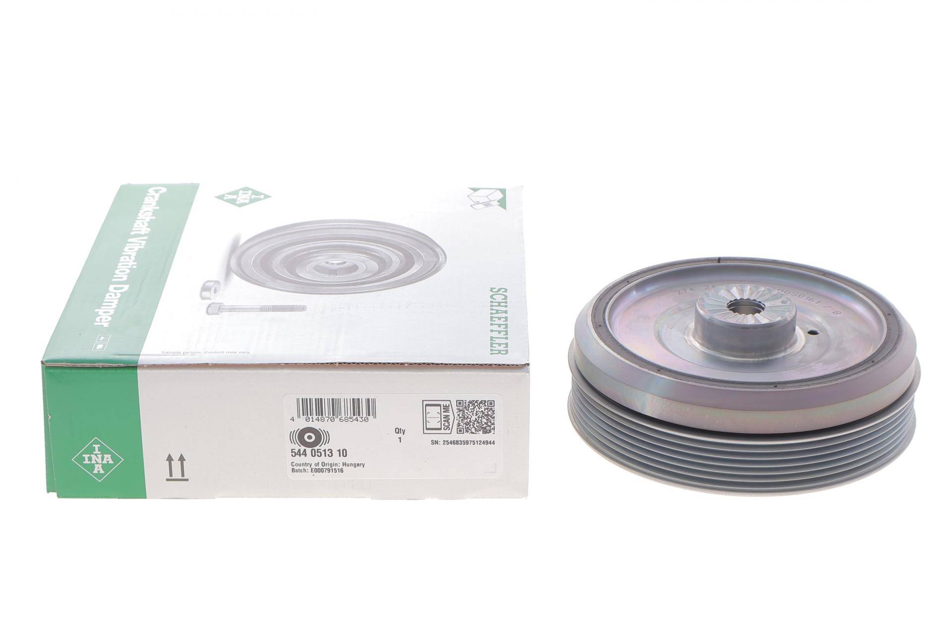 Шків колінвалу AUDI A4 B9/A5 35TFSI/40TFSI Mild Hybrid 2.0, 17-